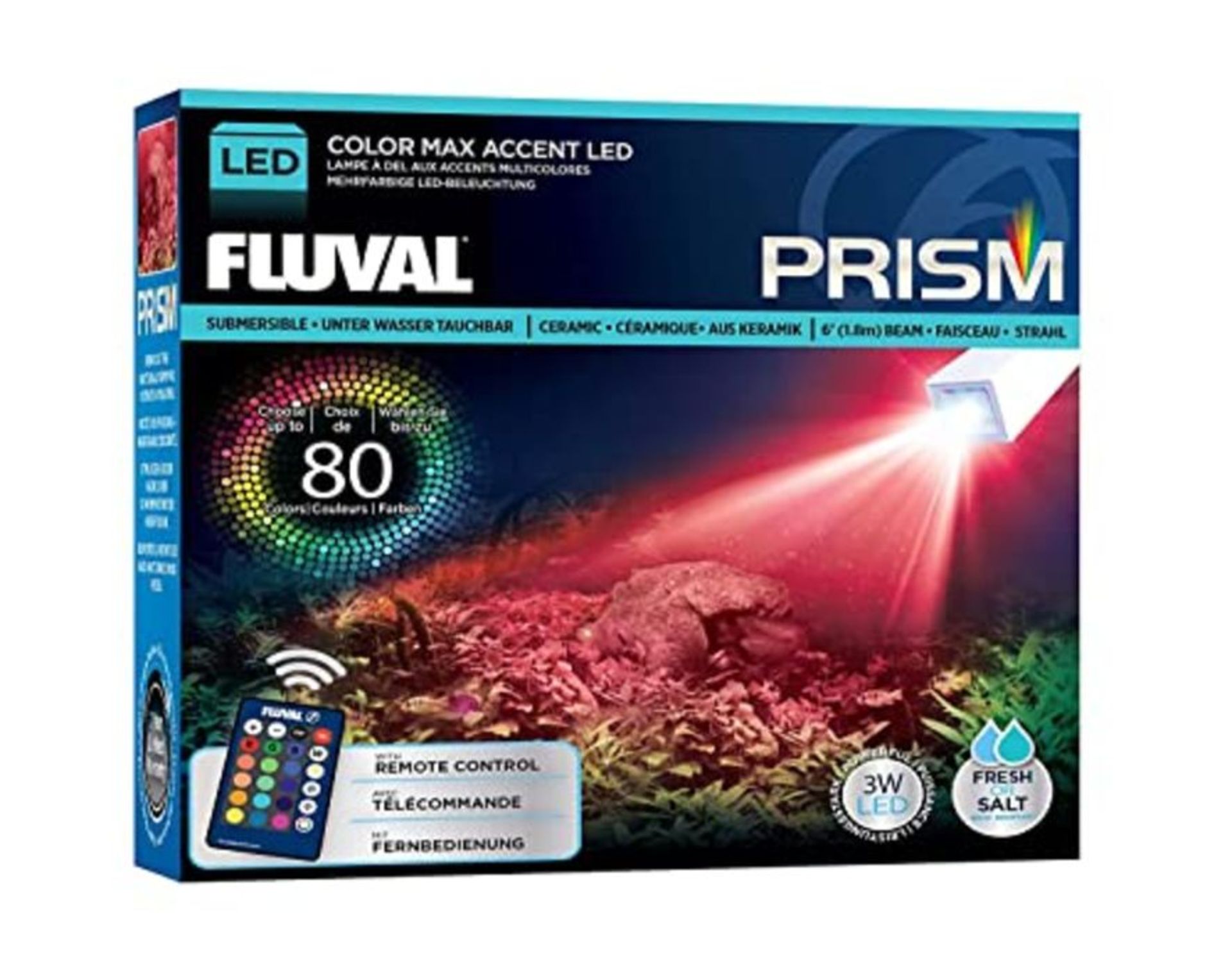 Fluval Prism Ceramic LED Spotlight 3 Watt