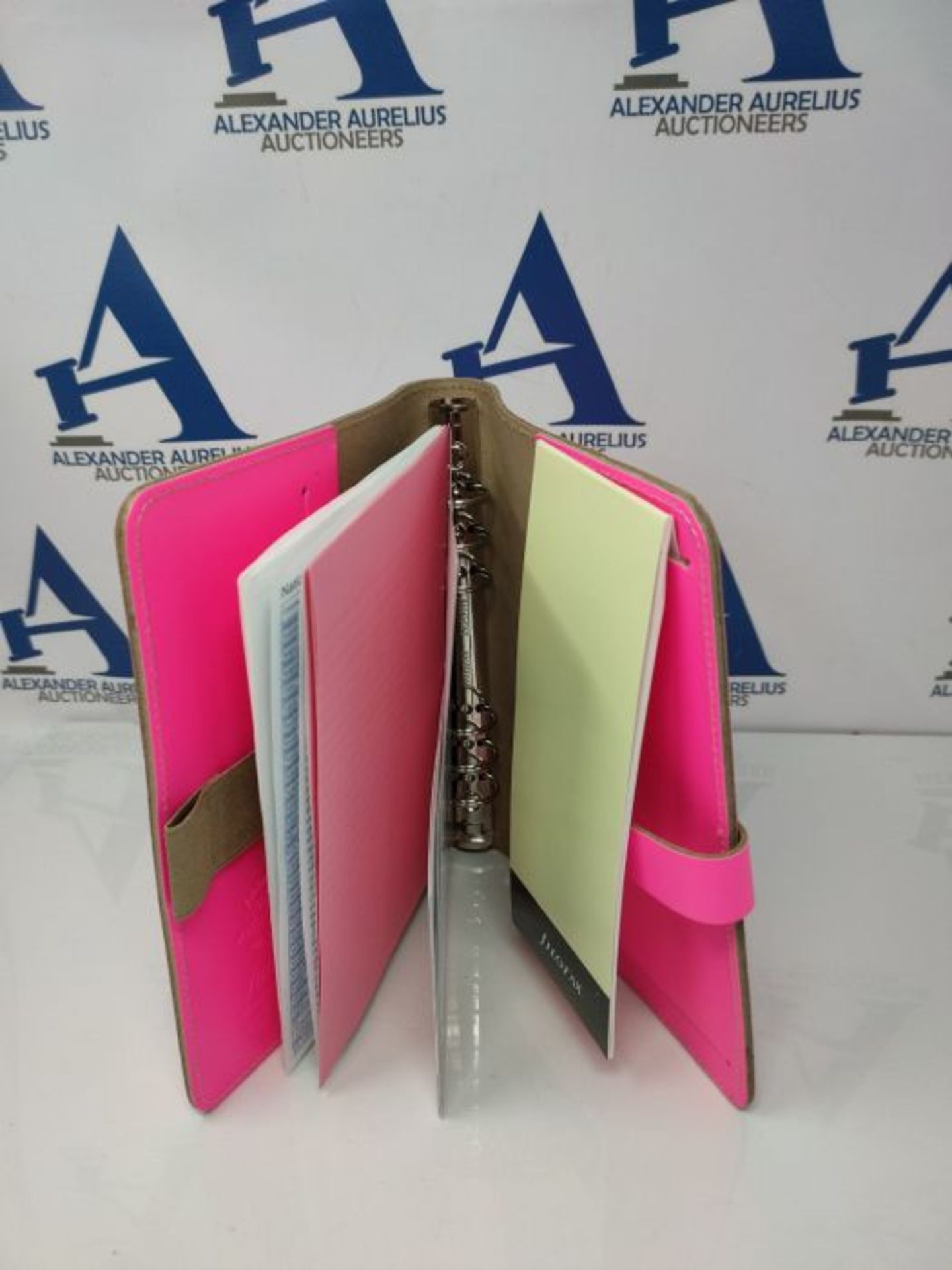 RRP £80.00 Filofax The Original A5 Fluoro Organiser - Pink - Image 2 of 3