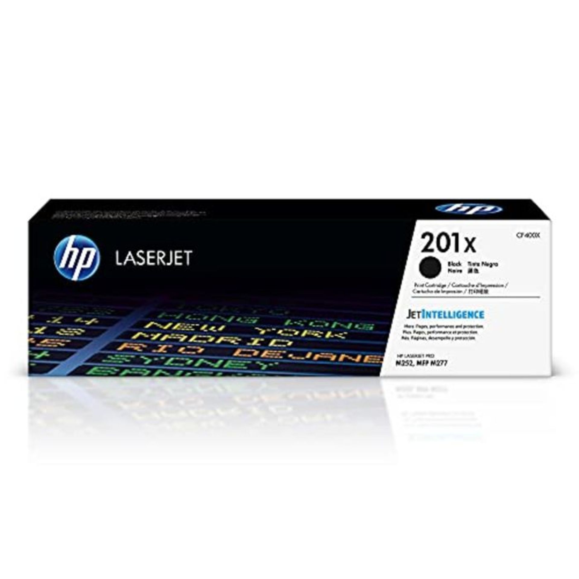 RRP £93.00 HP CF400X 201X High Yield Original LaserJet Toner Cartridge, Black, Single Pack