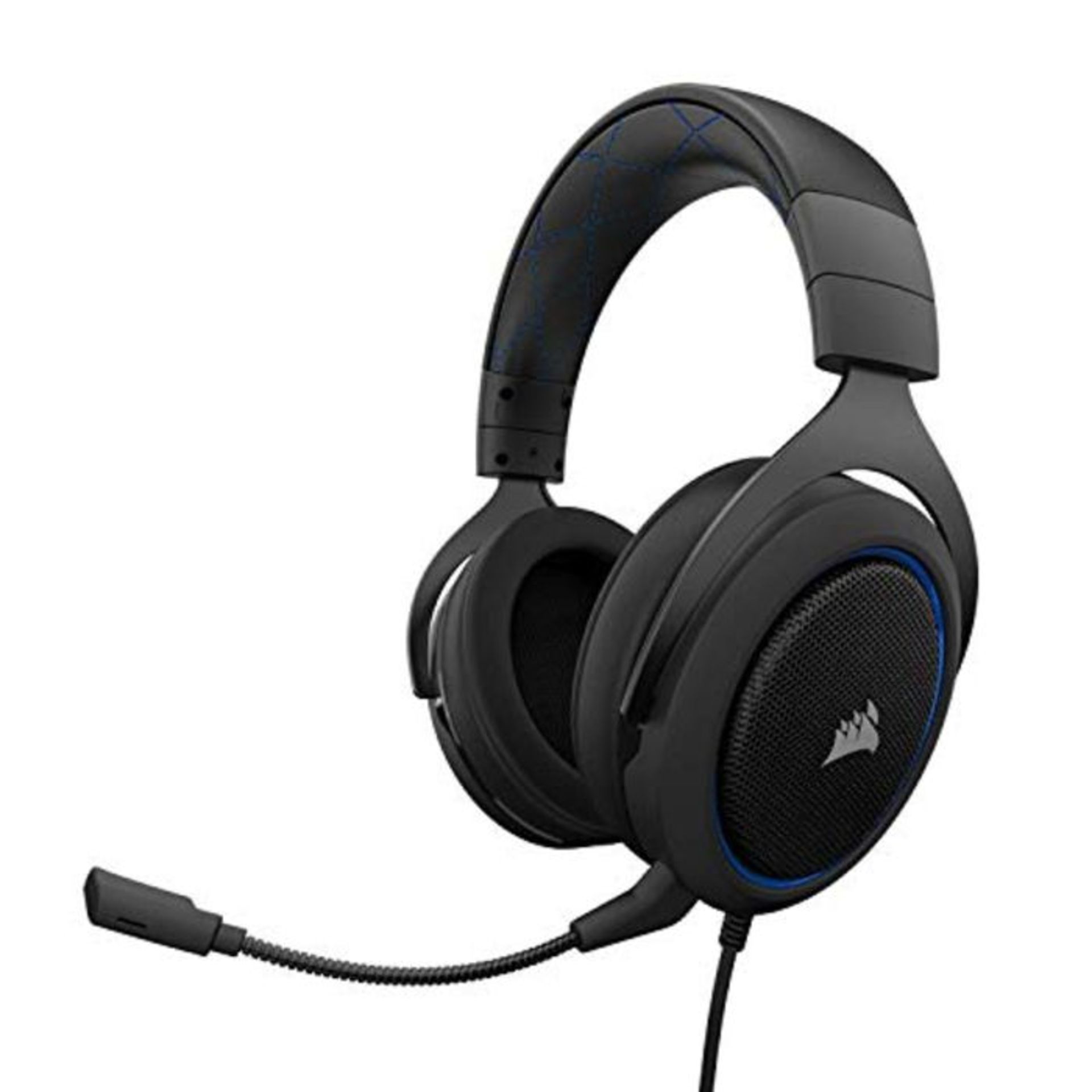 RRP £62.00 Corsair HS50 Stereo Gaming Headset (Unidirectional Noise Cancelling, Optimised Unidire