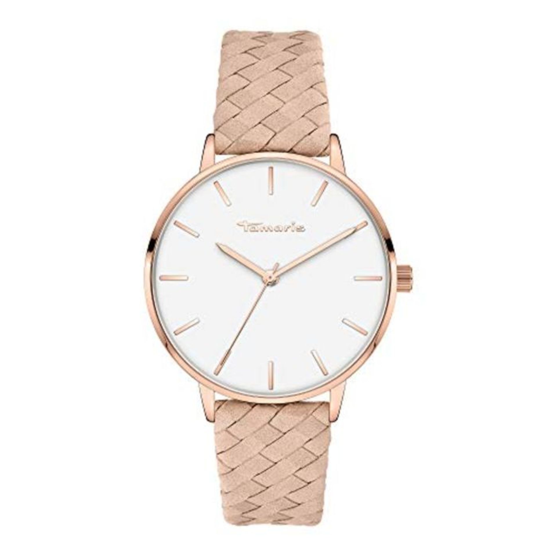 RRP £69.00 Tamaris Women's Analogue Quartz Watch with Leather Strap TT-0009-LQ