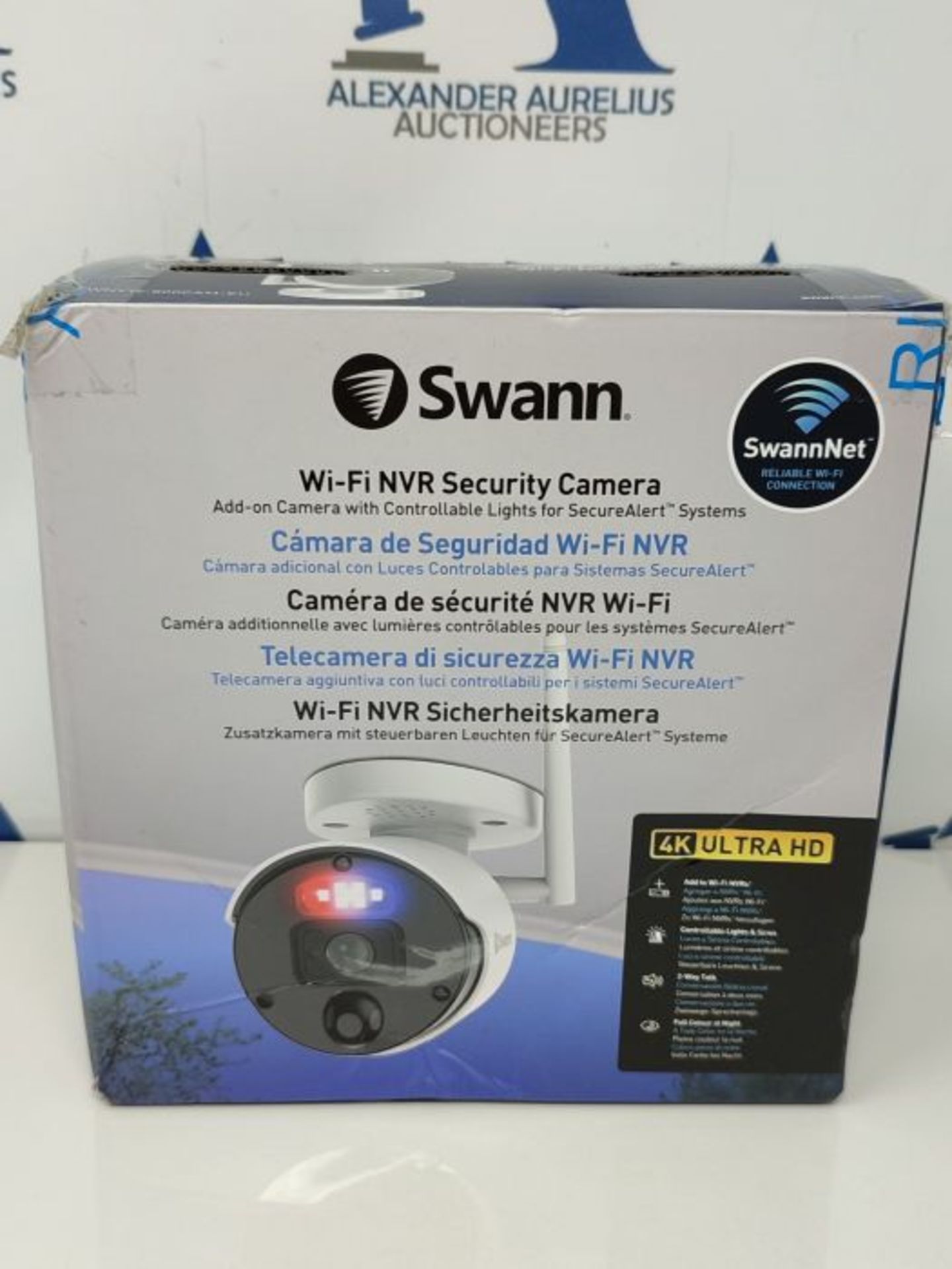 RRP £99.00 Swann Security Camera 4K Surveillance Camera Human Vehicle Detection Night Vision Two - Image 2 of 3