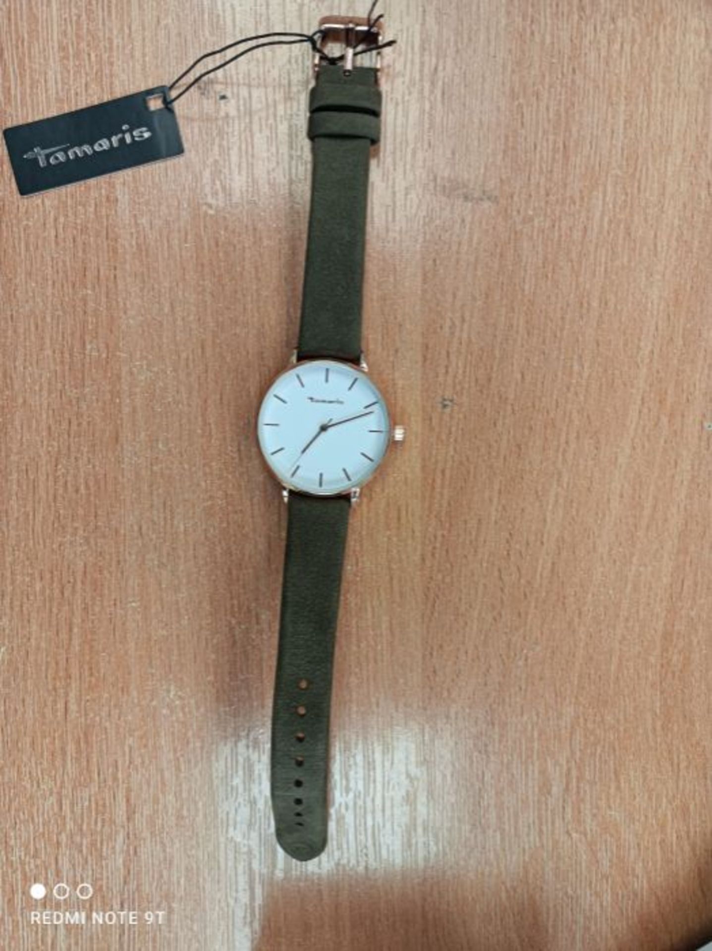RRP £50.00 [INCOMPLETE] Tamaris Womens Analogue Quartz Watch with Leather Strap TT-0005-LQ - Image 2 of 3