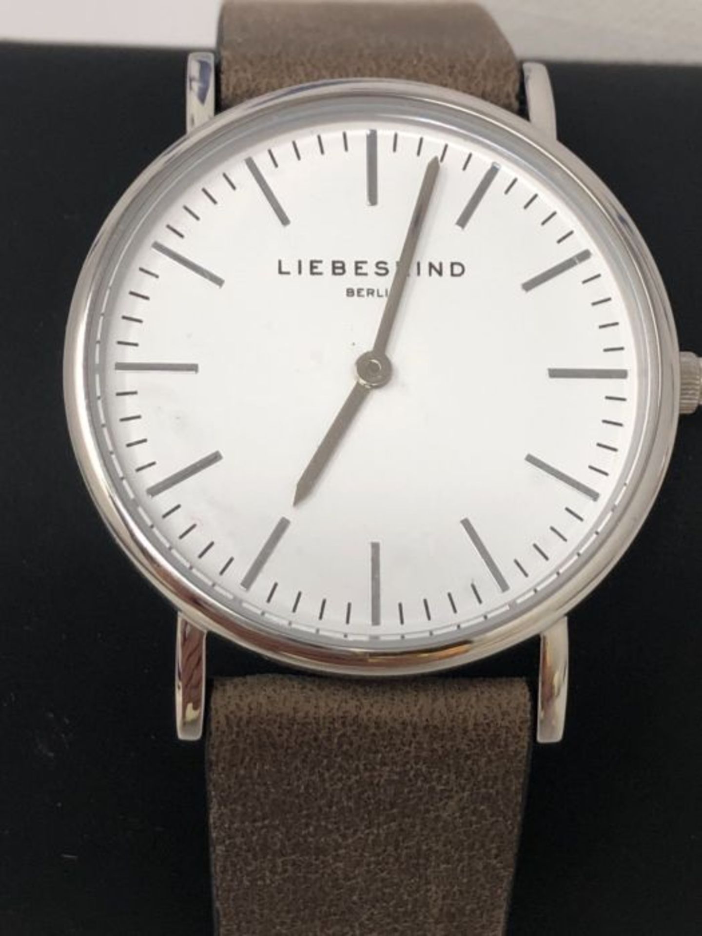 RRP £57.00 Liebeskind Berlin Damen Analog Quarz Armbanduhr mit Lederarmband LT-0086-LQ - Image 3 of 3