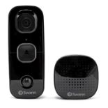 RRP £99.00 Swann Security Buddy Wireless Video Doorbell, 1080p, Heat & Motion Sensing, Night Visi