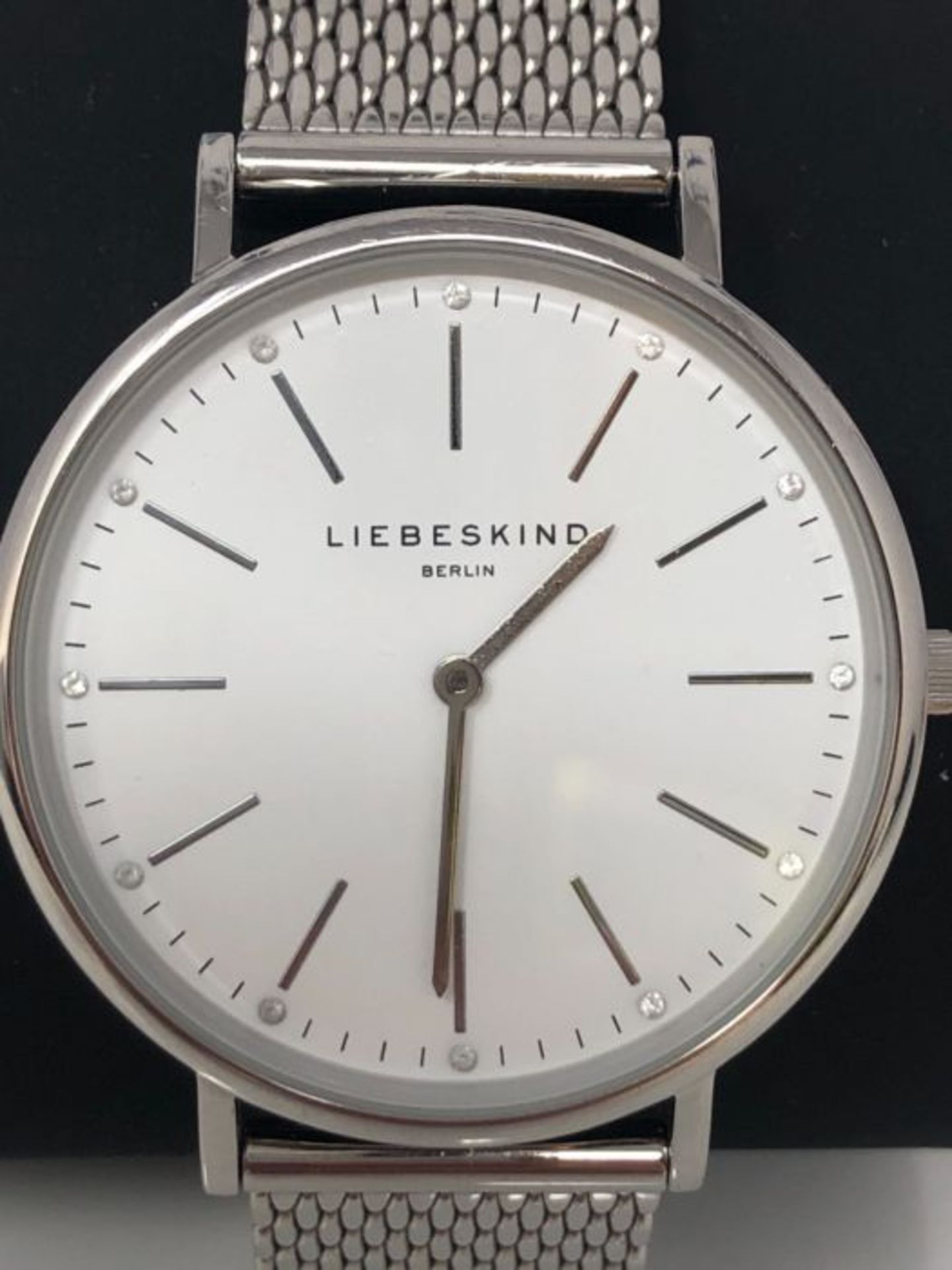 RRP £84.00 Liebeskind Berlin Damen Analog Quarz Uhr mit Edelstahl Armband LT-0187-MQ - Image 3 of 3