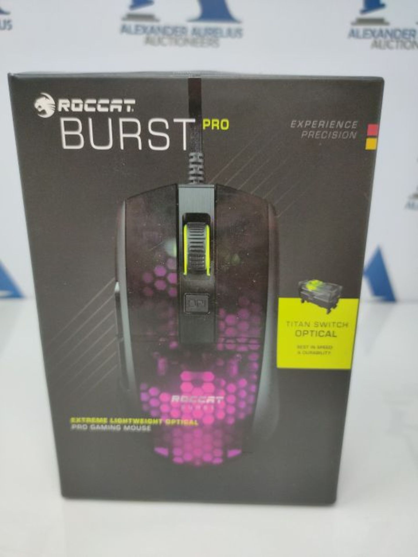 Roccat Burst Pro - Extreme Lightweight Optical Pro Gaming Mouse (high precision, optic - Image 2 of 3