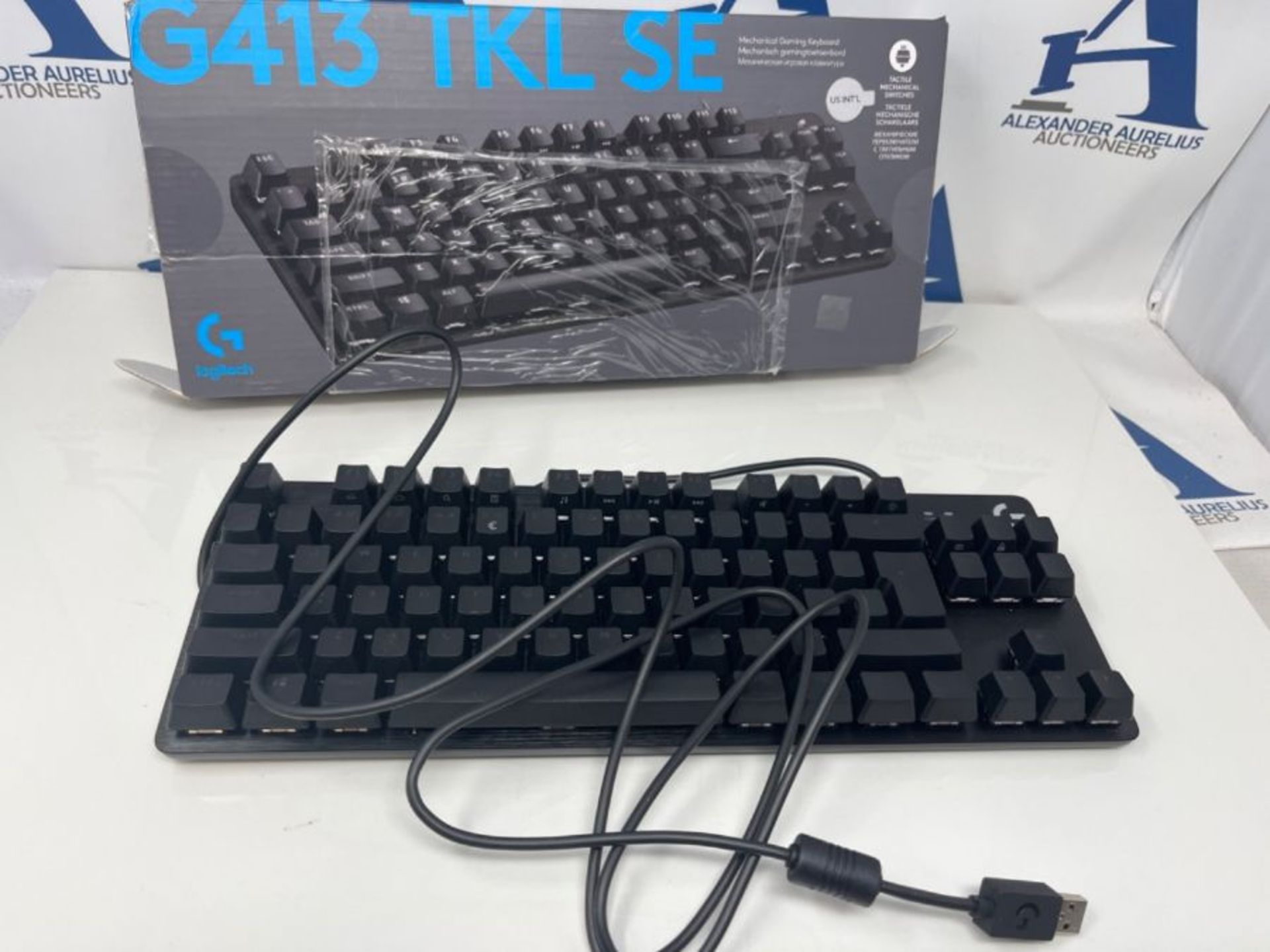 RRP £71.00 Logitech G413 TKL SE Mechanical Gaming Keyboard - Compact Backlit Keyboard, QWERTY US - Image 3 of 3