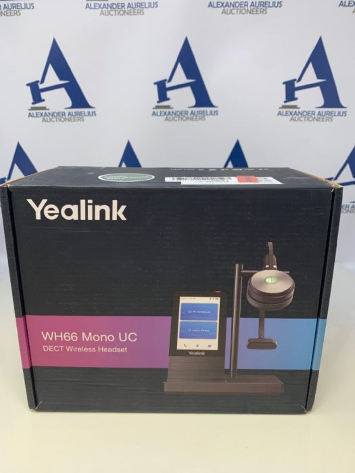 RRP £194.00 Yealink DECT WH66 Mono UC Headset - Image 2 of 3