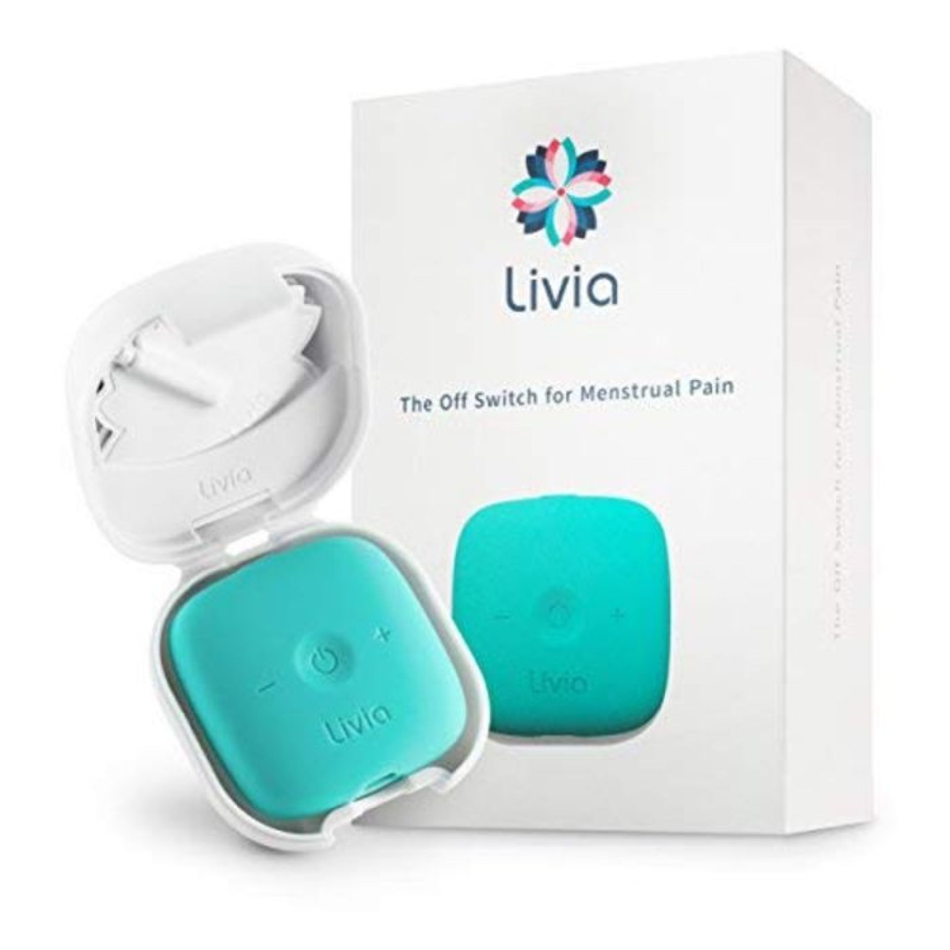 RRP £159.00 Livia Coffret de DÃ©marrage| Le bouton stop pour les rÃ¨gles douloureuses| Soulage