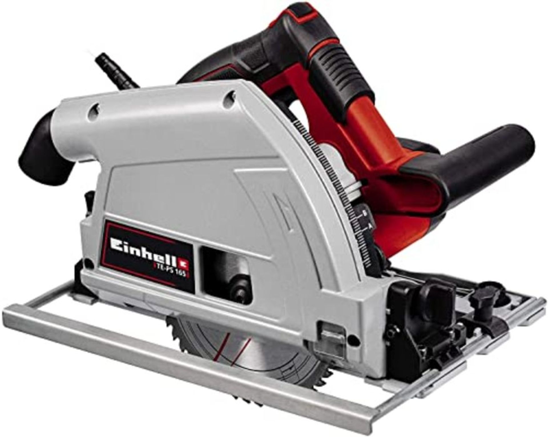 RRP £94.00 Einhell 4331300 Plunge Saw (1200 W, Tool-Free Adjustment of Cutting Depth + Tilt Angle