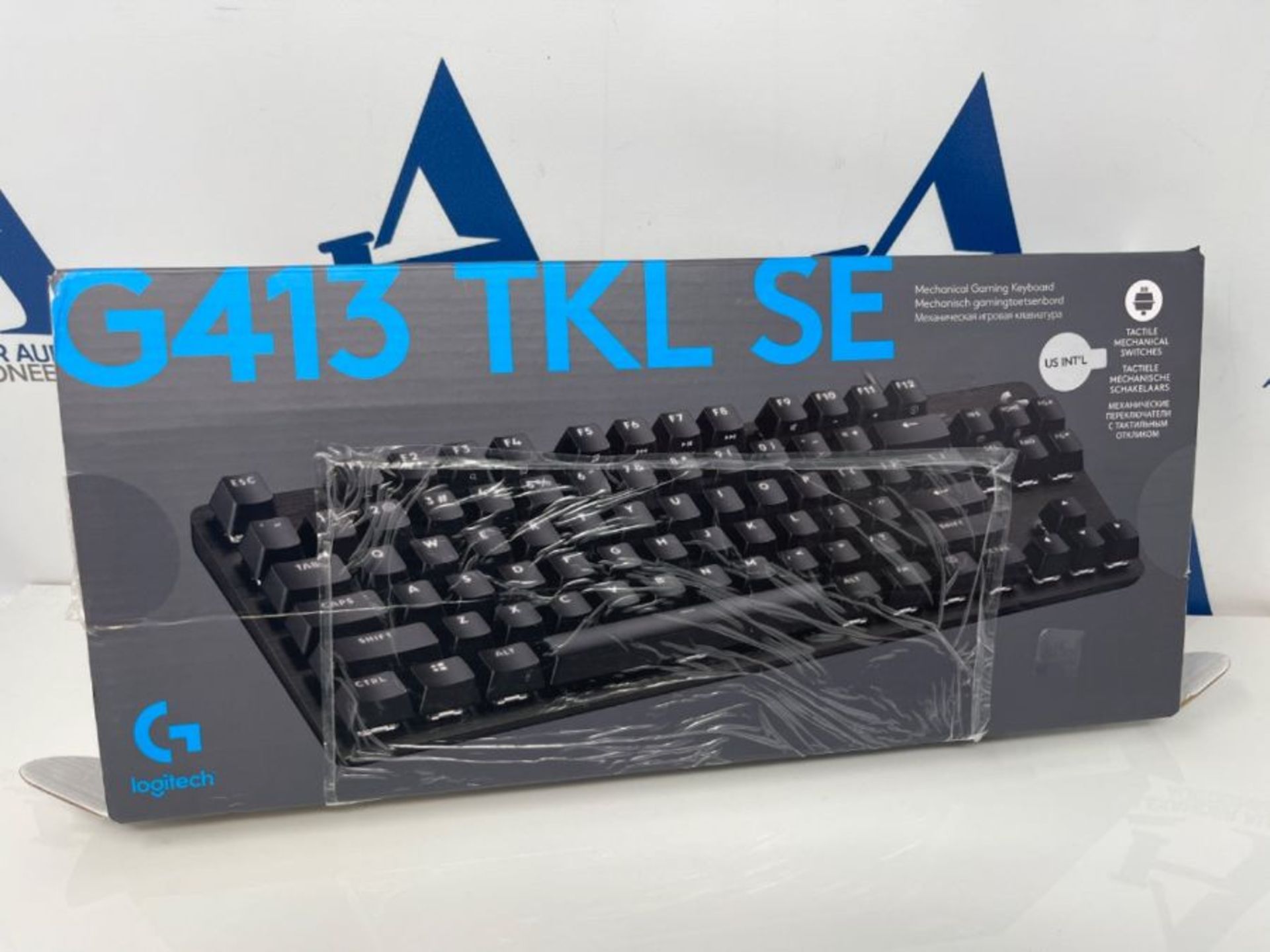 RRP £71.00 Logitech G413 TKL SE Mechanical Gaming Keyboard - Compact Backlit Keyboard, QWERTY US - Image 2 of 3