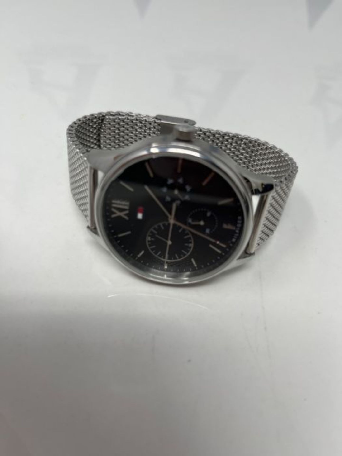 RRP £93.00 Tommy Hilfiger Mens Multi dial Quartz Watch with Stainless Steel Strap 1791415 - Image 3 of 3