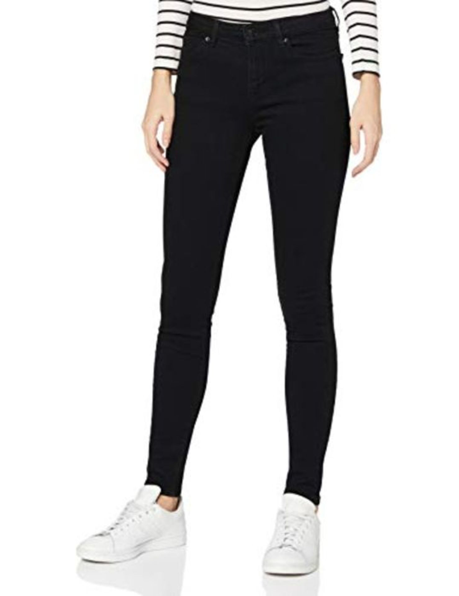 ESPRIT Women's 990EE1B323 Jeans, 910/Black Rinse, 32W x 30L