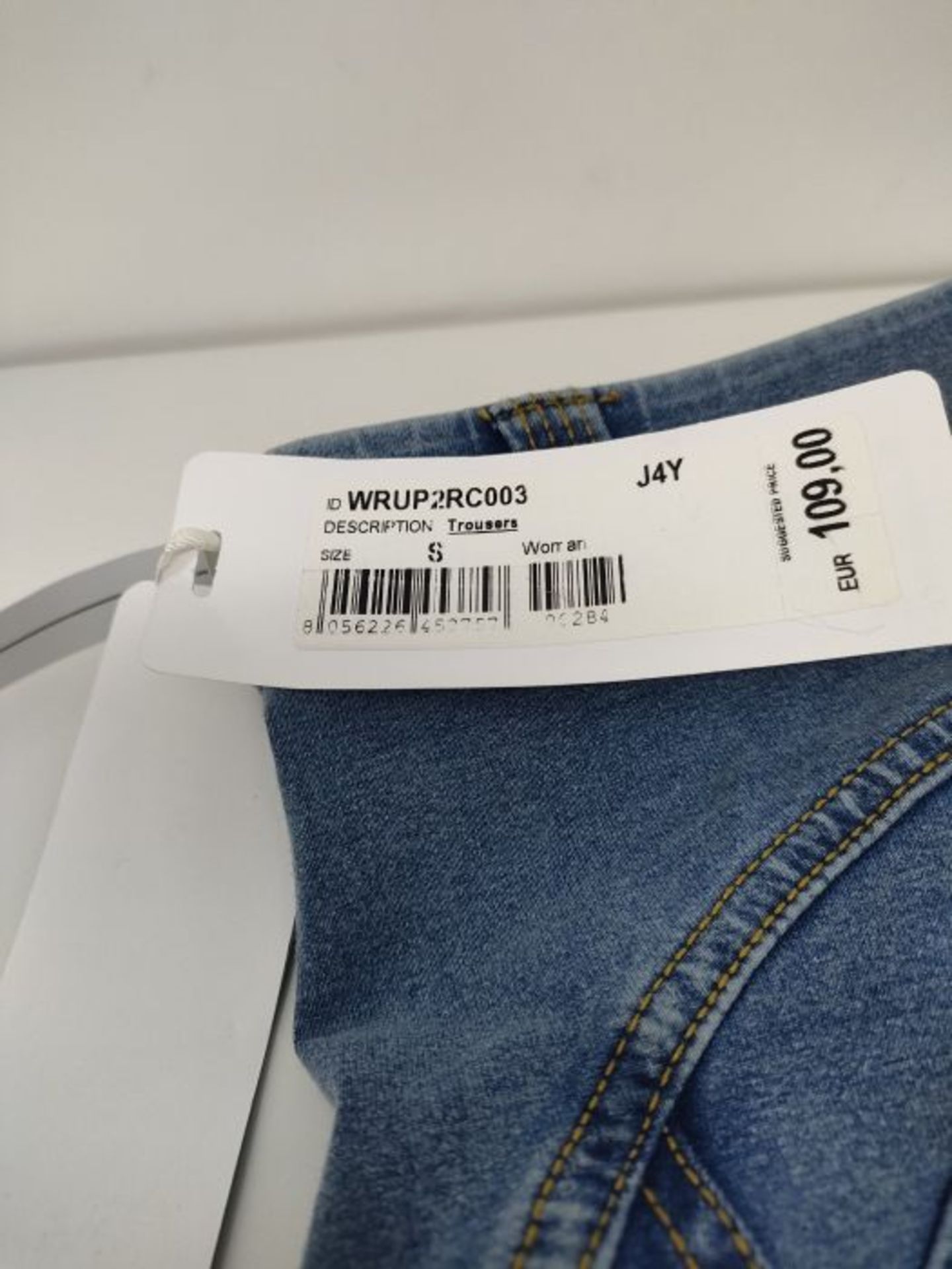 RRP £106.00 FREDDY Damen Skinny Jeans, , Blau (Jeans Chiaro/Cuciture Gialle J4y), Gr. 36 (Herstell - Image 3 of 3