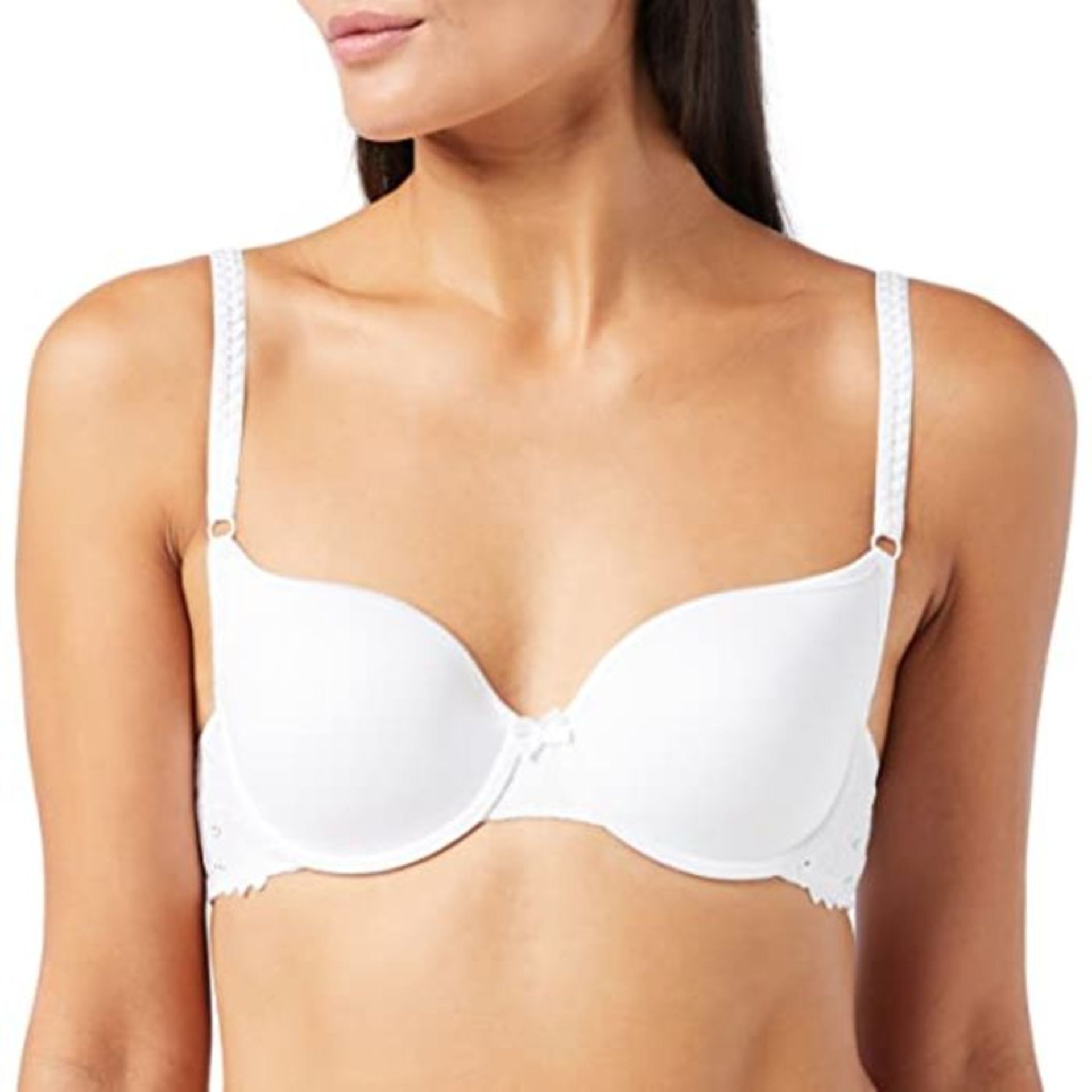 Passionata Women's Forever Plain T-Shirt T-Shirt Bra, White (White 10), 40B (Manufactu