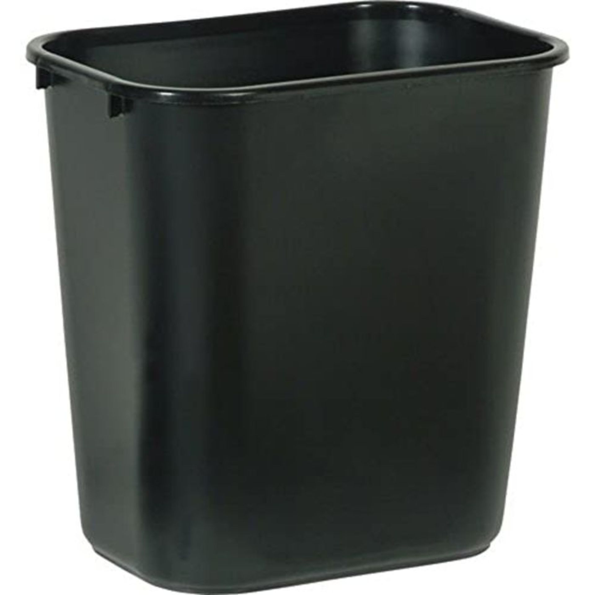 Rubbermaid Commercial Products Wastebasket Medium 26L Black FG295600BLA