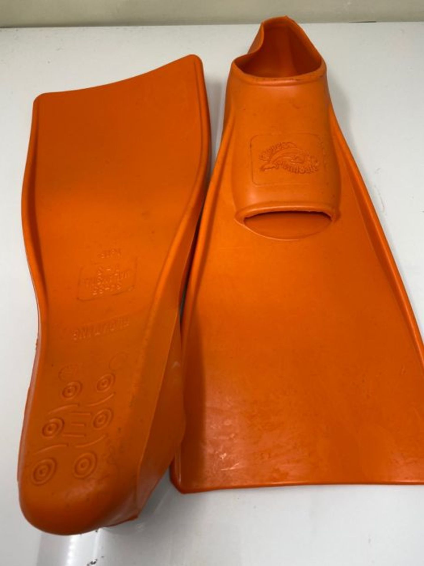 Flipper SwimSafe 1150 - Schwimmflossen für Kinder, in der Farbe Orange, Größe 34 ? - Image 2 of 2