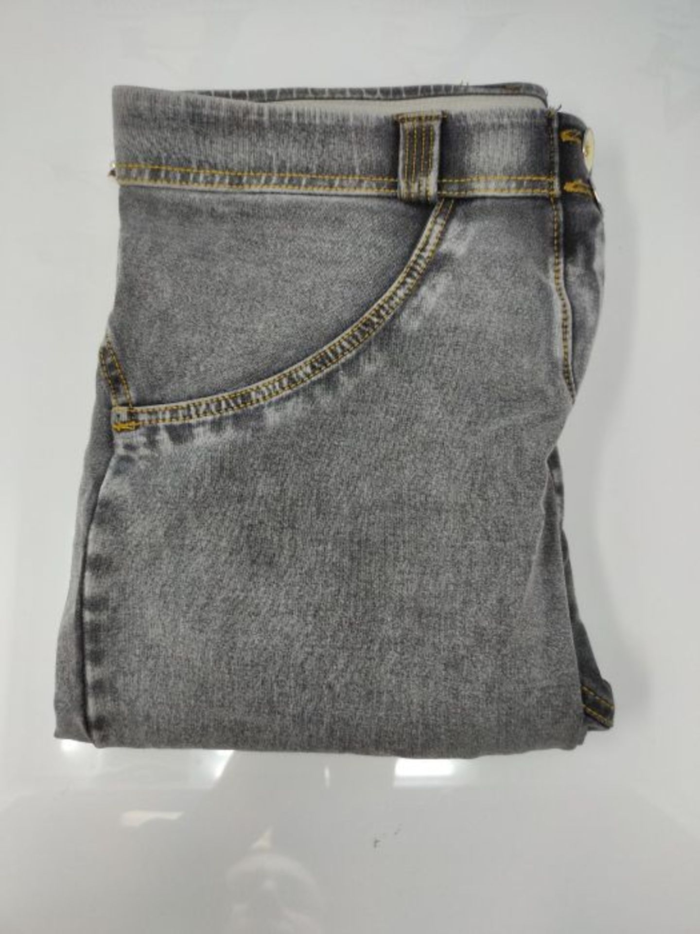 RRP £101.00 FREDDY Damen Skinny Jeans, , Grau (Jeans Grigio/Cuciture Gialle J3y), Gr. 38 (Herstell - Image 2 of 2