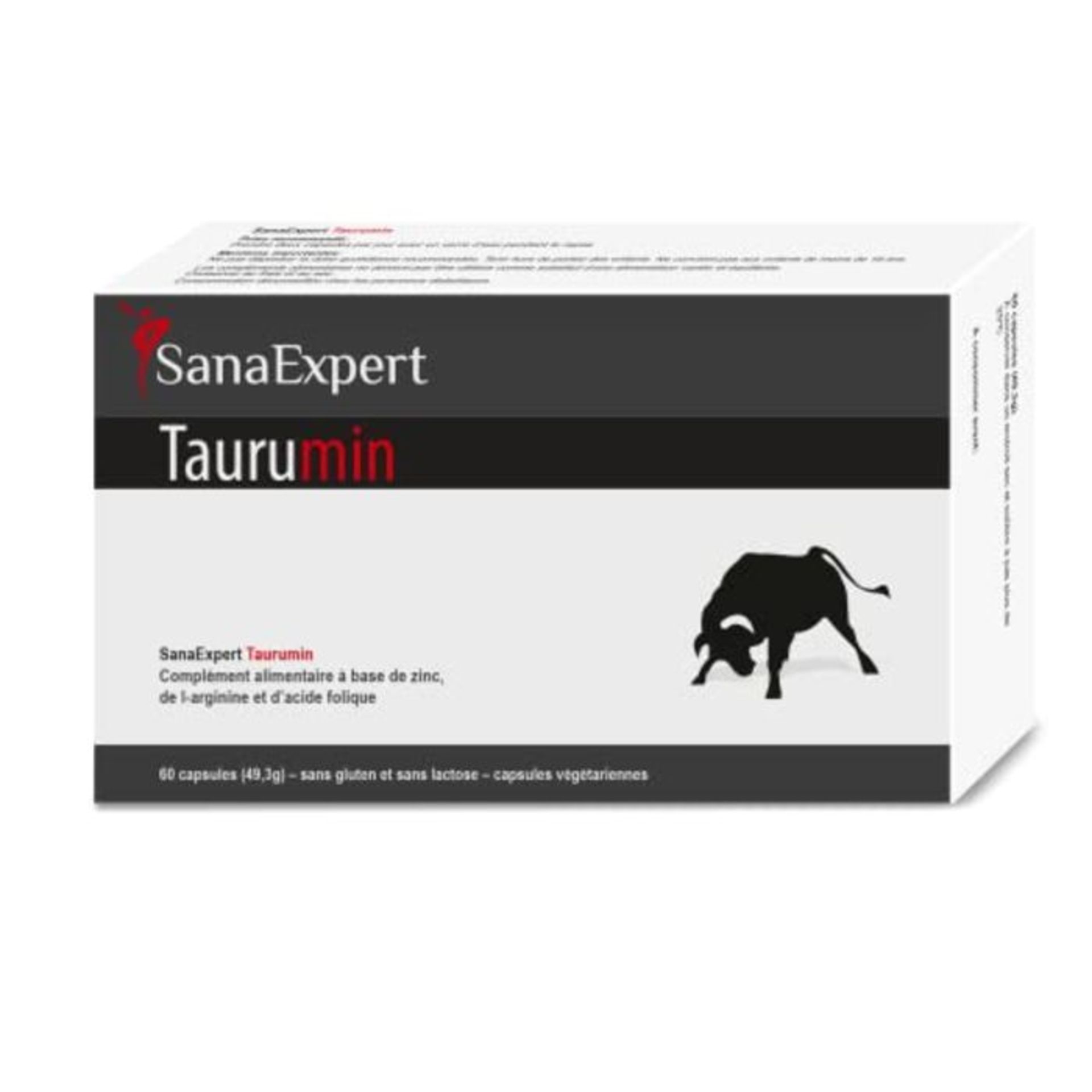 SanaExpert Taurumine with L-arginine, Alpha-liponic Acid, zinc, folic Acid, Fertility