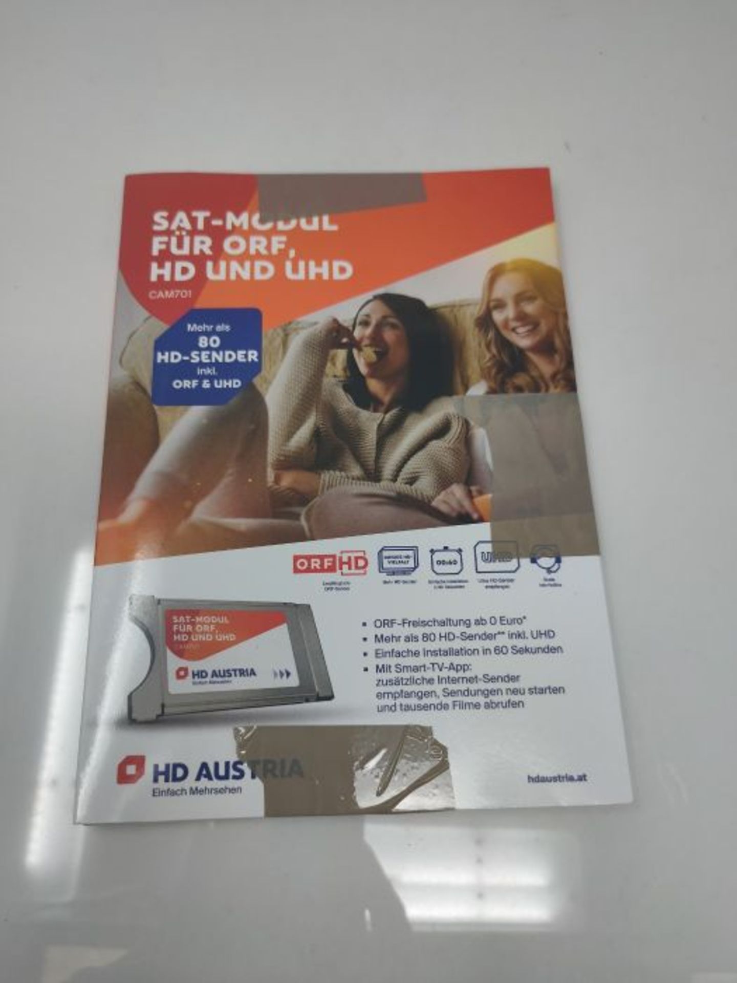 RRP £62.00 HD Austria CI Modul CAM701 HD Karte (ORF HD, ATV HD, PULS 4 HD, ORF-Freischaltung, Ã? - Image 2 of 3