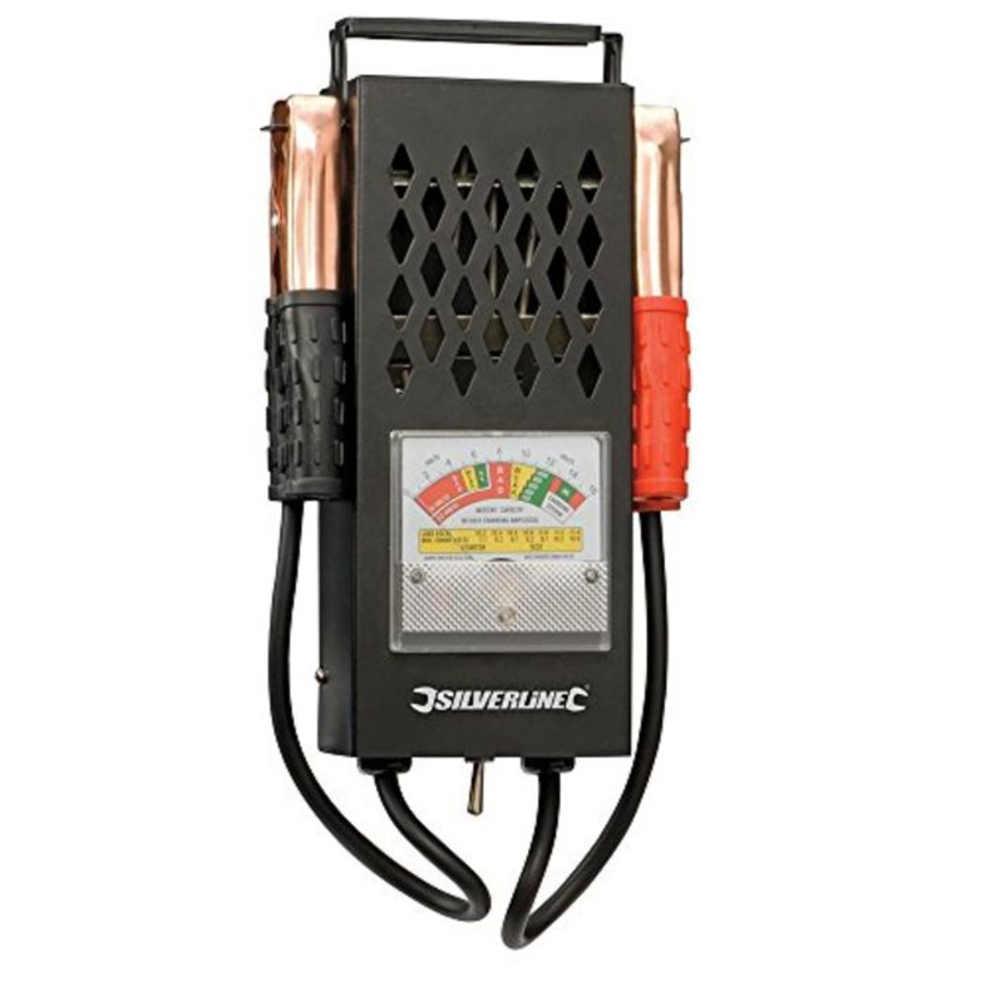 Silverline Battery & Charging System Tester 6V & 12V (282625)