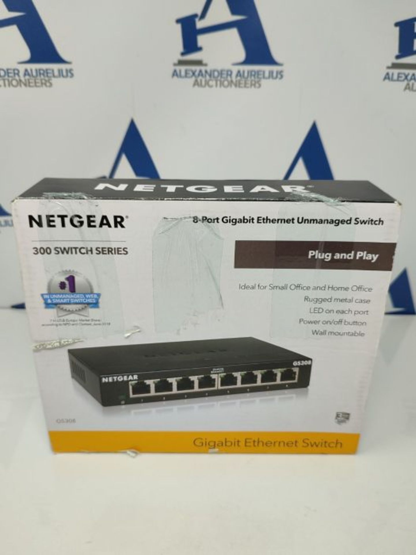 SWITCH NETGEAR SWITCH NON MANAGEABLE 8PORTS - Image 2 of 3