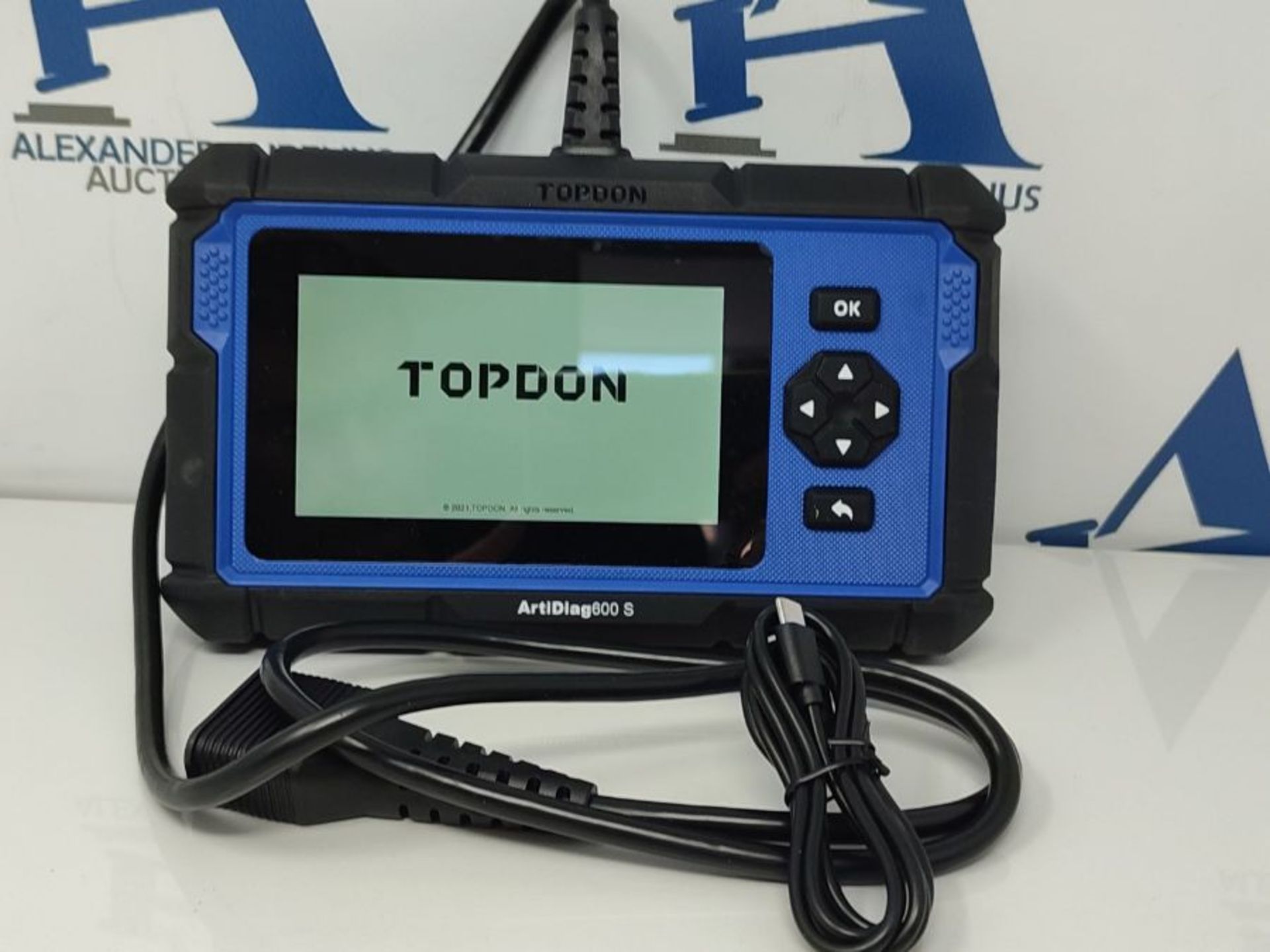 RRP £224.00 TOPDON OBD2 Code Reader Scanner ArtiDiag600S, 8 Reset Service for Oil/BMS/ABS/SAS/EPB/ - Image 3 of 3