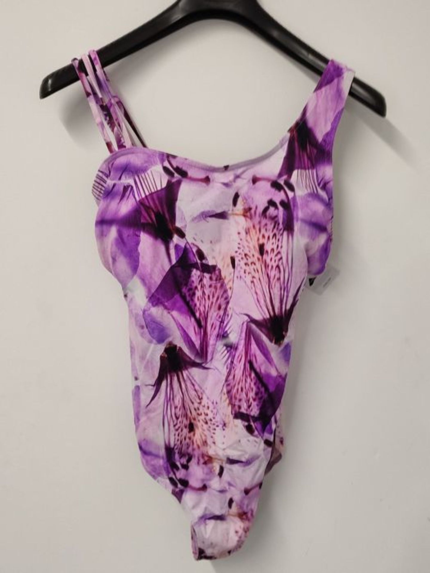 Ulla Popken Women's Orchid Fabienne Swimsuits, Purple, 18 - Image 2 of 2