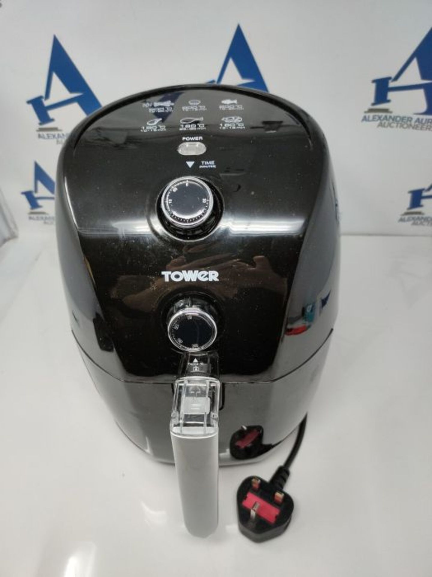 Tower T17025 Vortx Compact Air Fryer with Rapid Air Circulation, 30-Minute Timer, 1.5L - Image 2 of 2