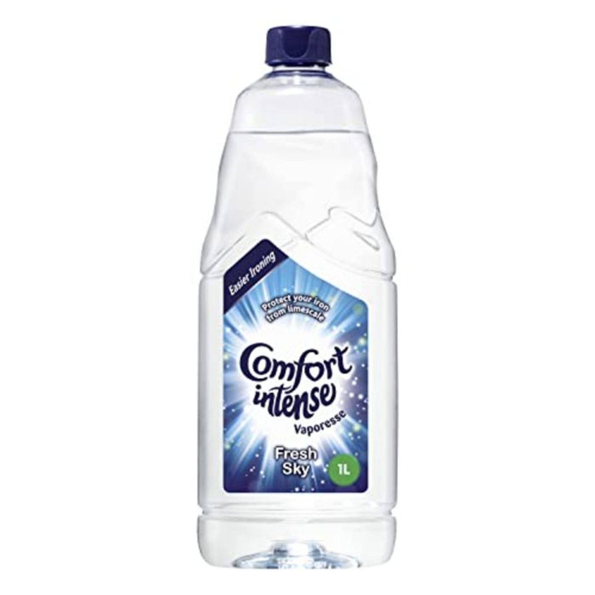 [INCOMPLETE] Comfort Intense Vaporesse Fresh Sky Ironing Water prevents limescale in y