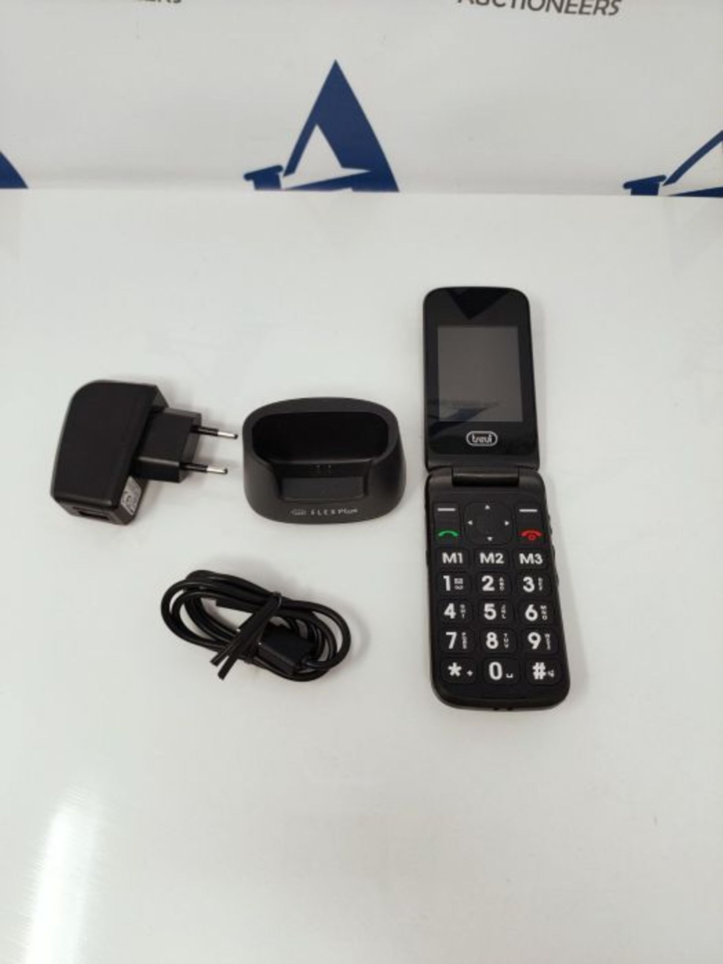 RRP £52.00 Trevi FLEX PLUS 55 Telefono Cellulare per Anziani a Conchiglia con grandi tasti, grand - Image 3 of 3