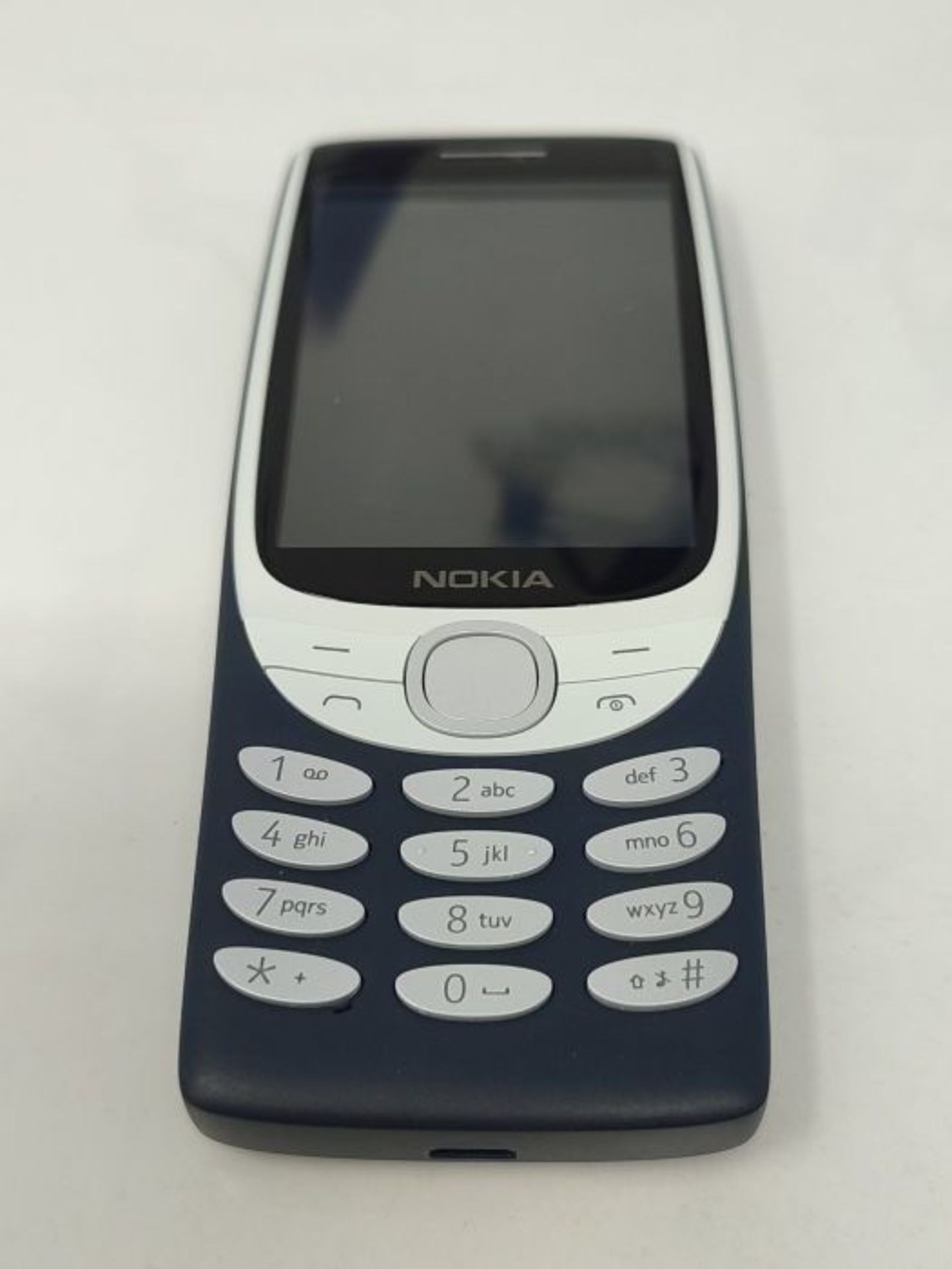 RRP £62.00 [INCOMPLETE] Nokia 8210 all carriers, 0.05gb, Feature Phone with 4G connectivity, larg - Image 3 of 3