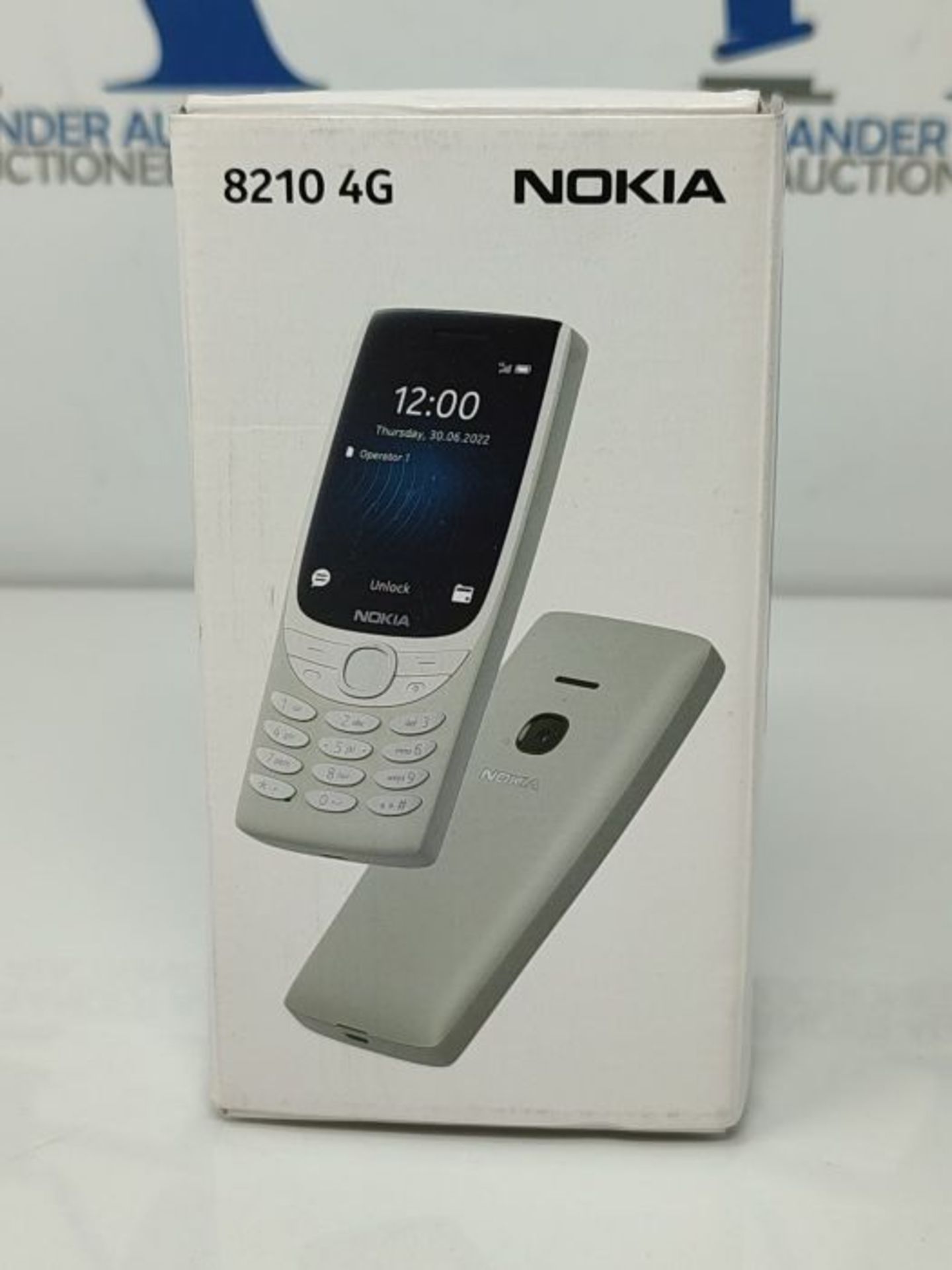 RRP £62.00 [INCOMPLETE] Nokia 8210 all carriers, 0.05gb, Feature Phone with 4G connectivity, larg - Image 2 of 3