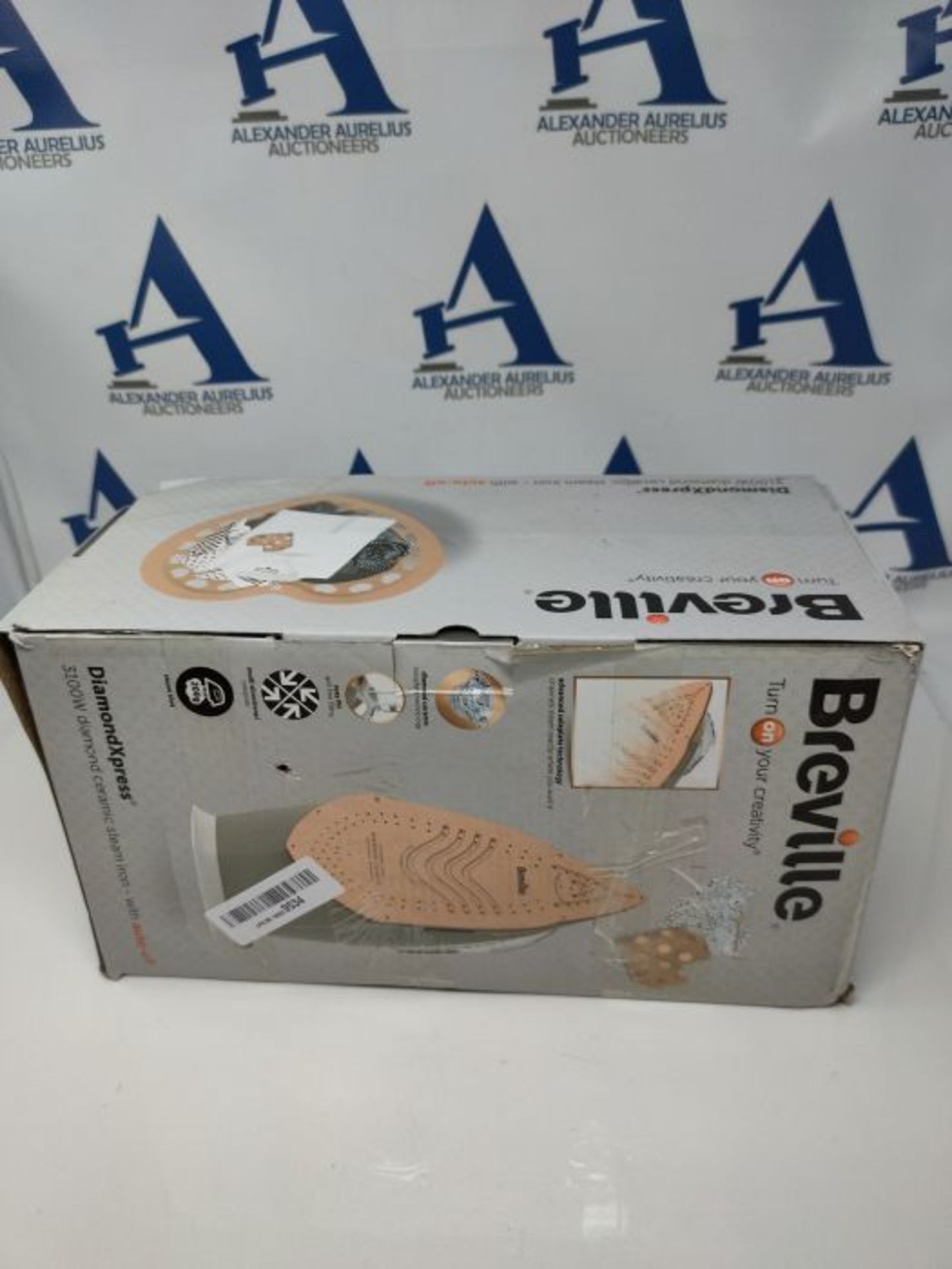 Breville DiamondXpress Steam Iron | 3100 W | 200G Steam Shot | Multi-Directional Diamo - Image 2 of 3