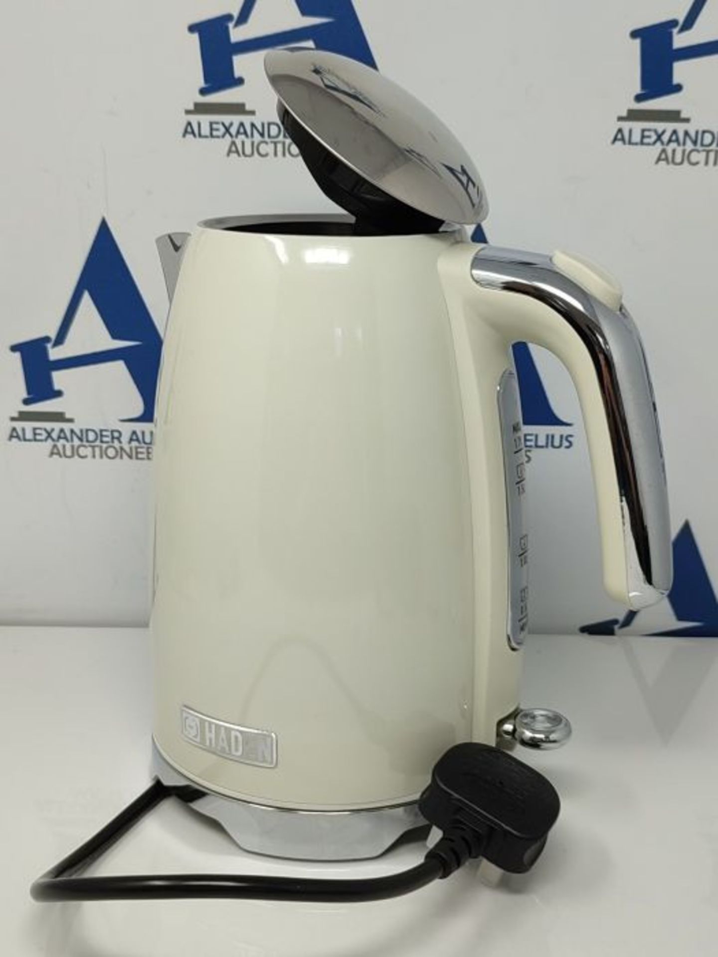 Haden Brighton Cornish Cream Kettle â¬  Jug-Style Electric Fast Boil Kettle - Sta - Image 3 of 3