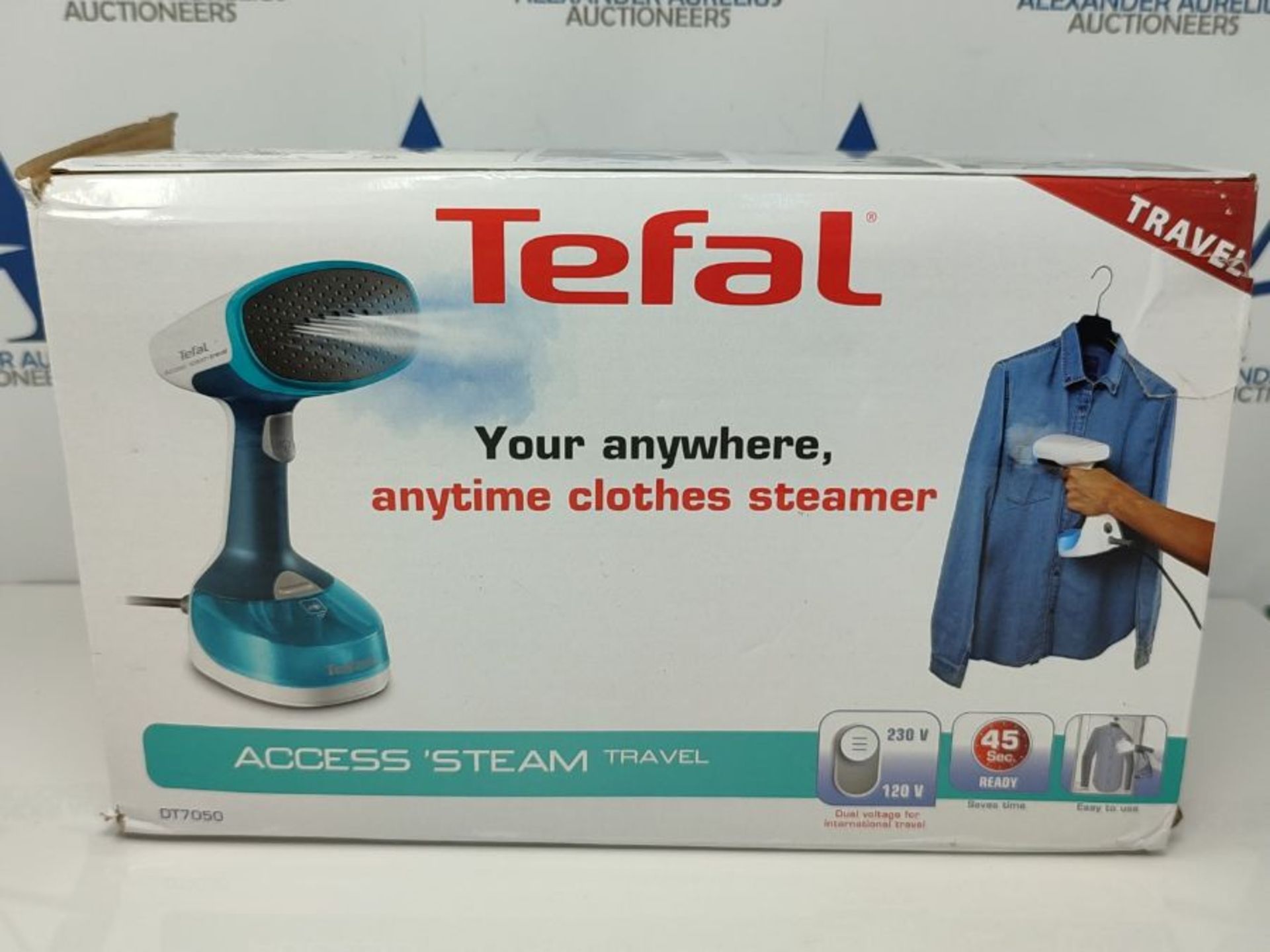 Tefal Clothes Steamer, Handheld Garment Steamer for Travel and Home, Dual Voltage, No - Image 2 of 3