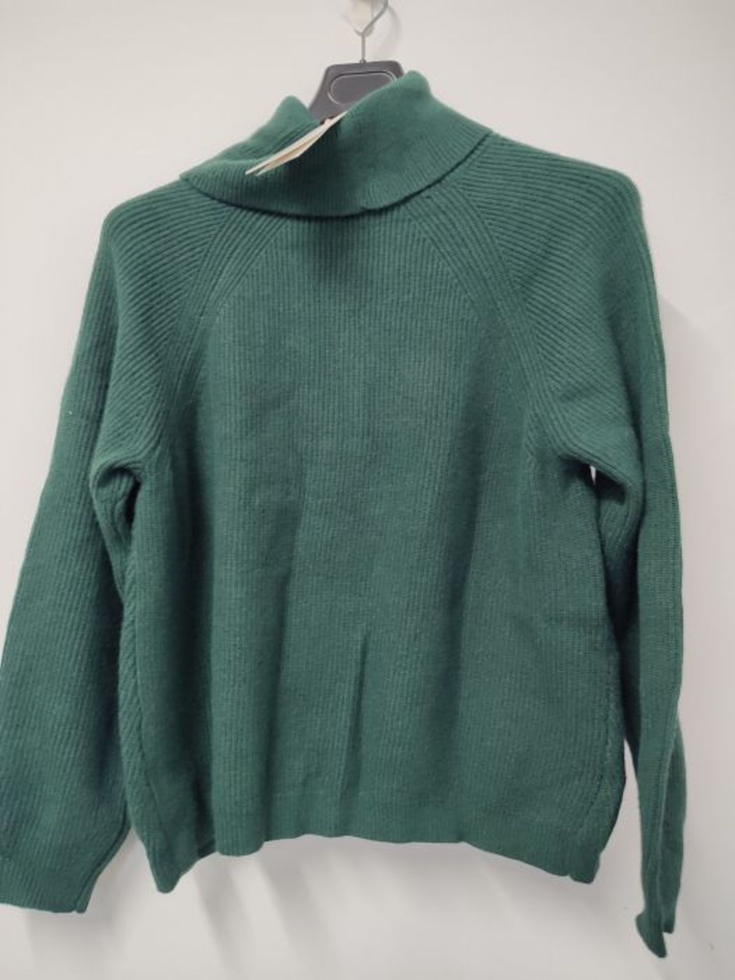 RRP £59.00 TOM TAILOR Women's 1028975 Sweater, 10771 Dark Pine Green, L - Image 2 of 2