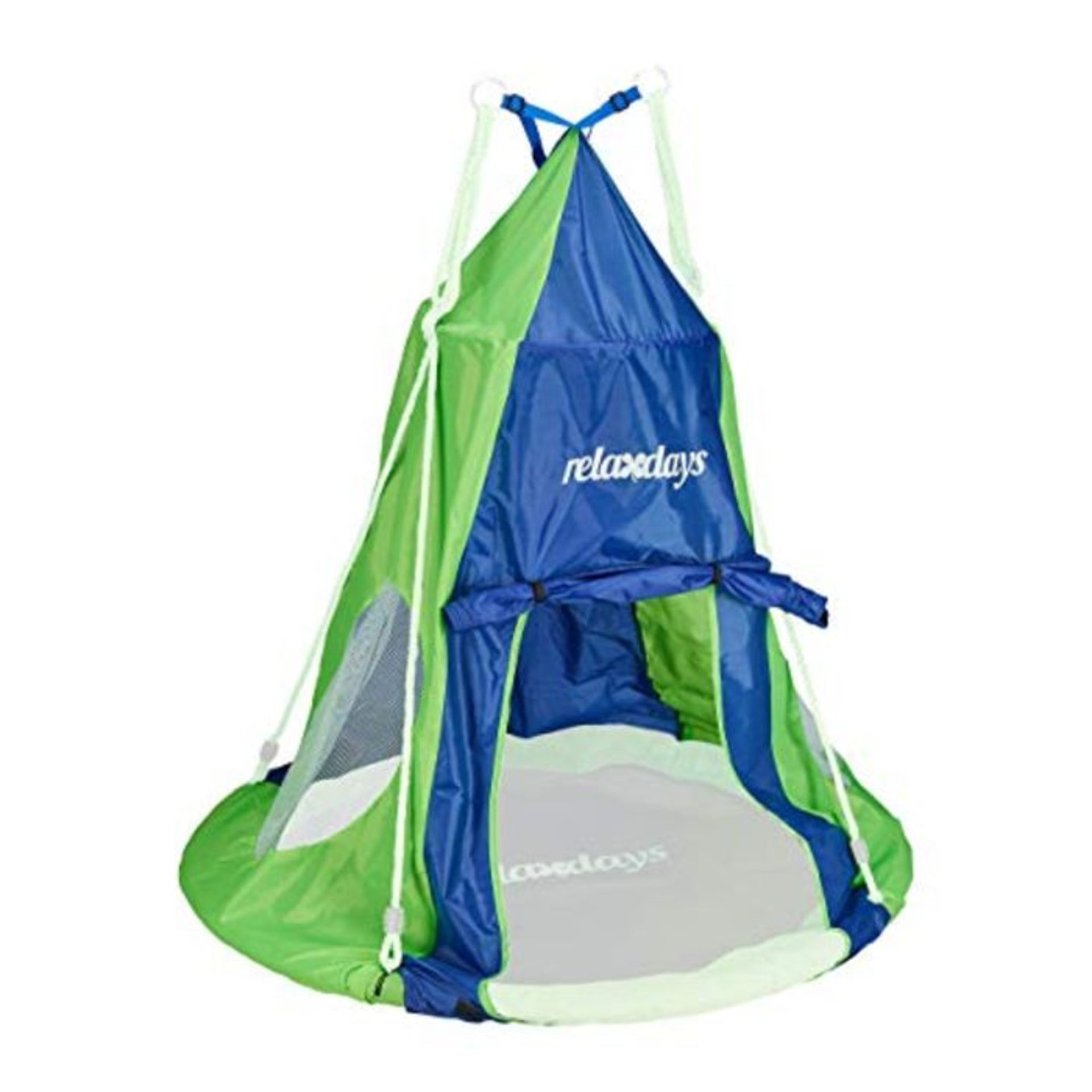 Relaxdays Tent for Swing Nest, Cover for Swinging Seat Disc, Hanging Swivel Chair Acce