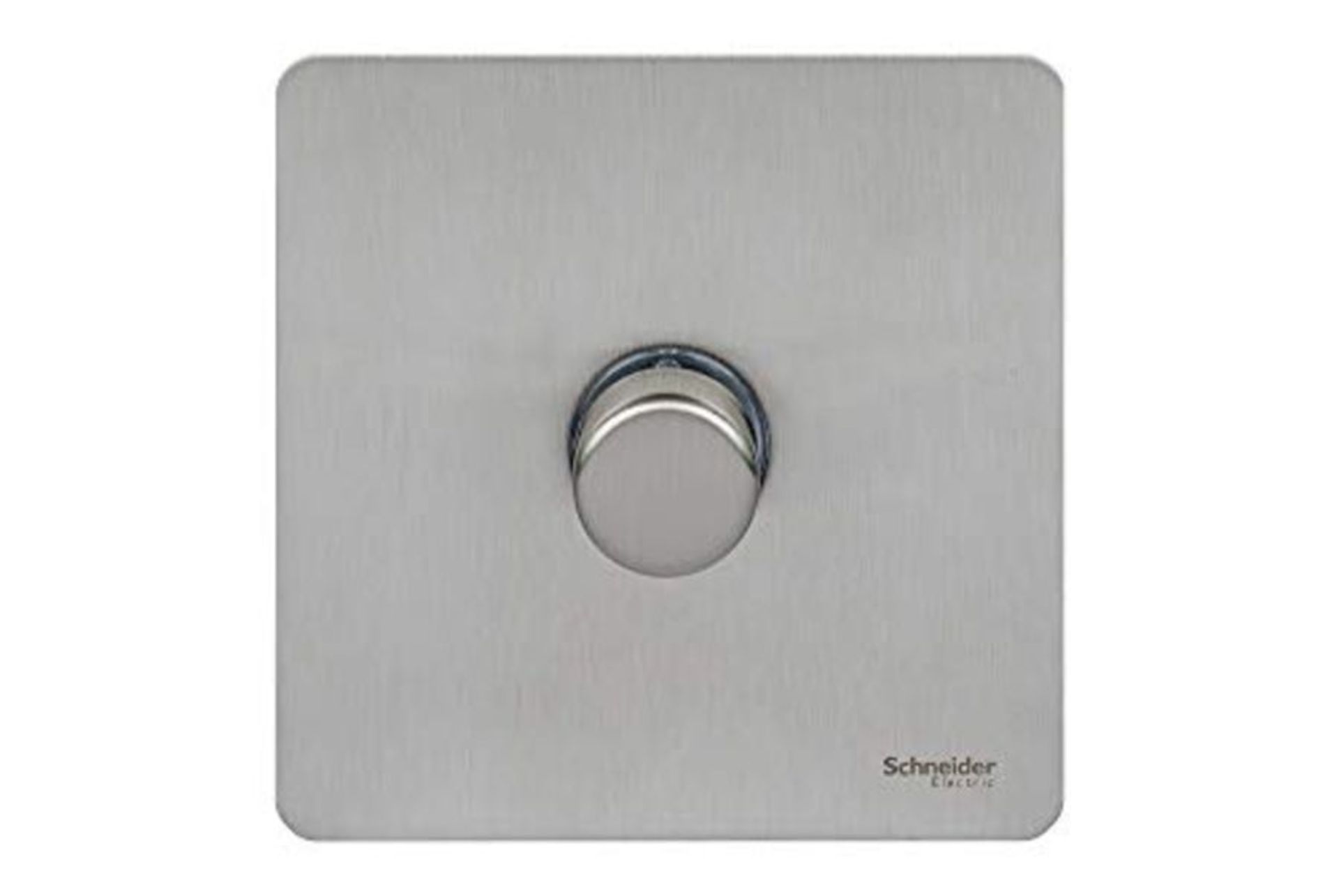 Schneider Electric - Ultimate screwless flat plate (USFP) Single, rotary dimmer light