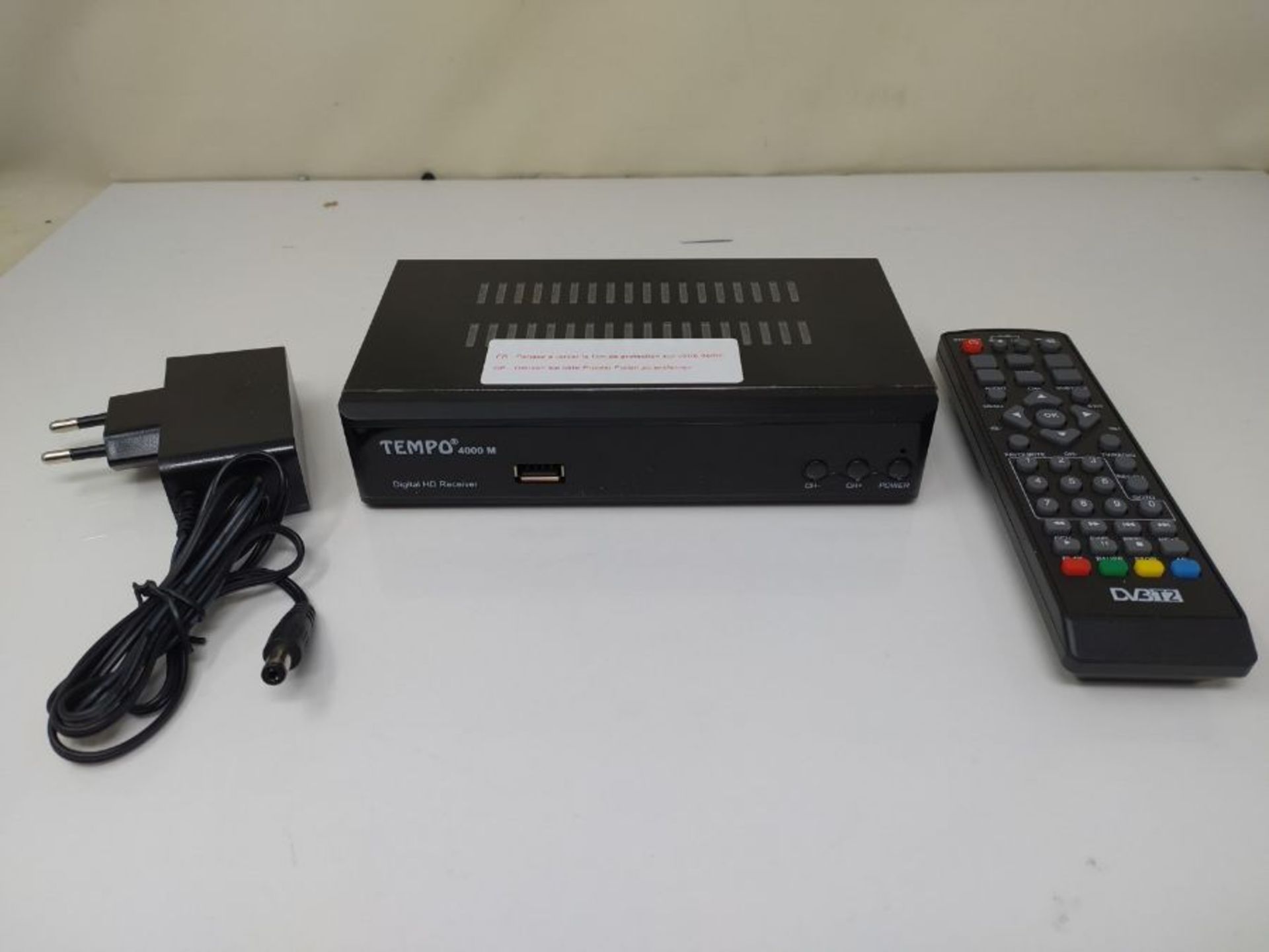 Tempo tmp4000 - Decoder Digitale Terrestre DVB T2 / HD / HDMI / Ricevitore TV / PVR / - Image 3 of 3