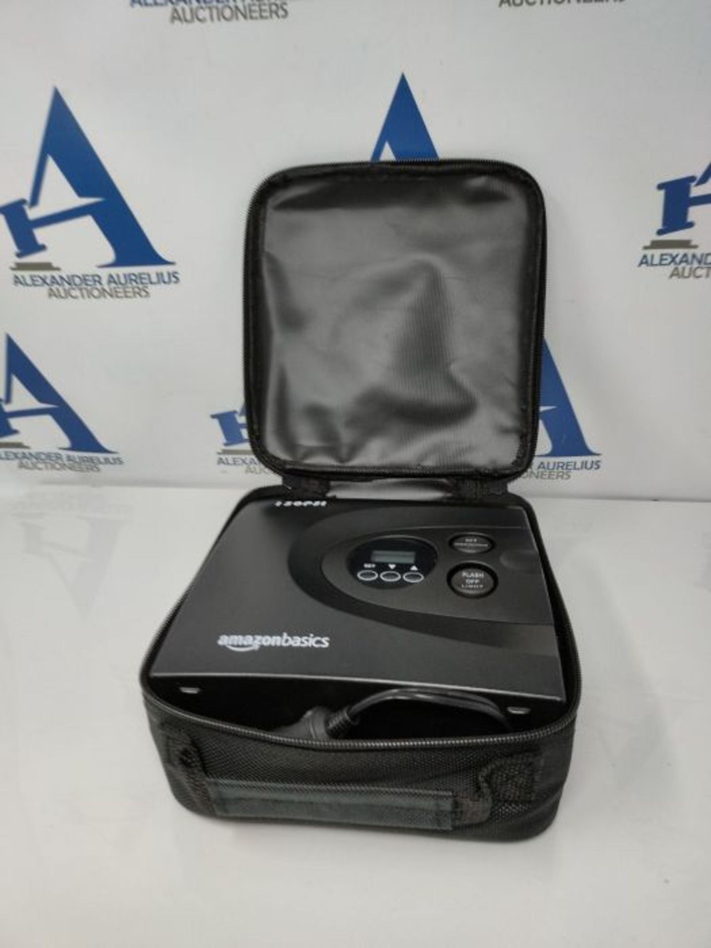Amazon Basics Compact Portable Air Compressor with LED Light, DC 12V, 150 PSI - Image 3 of 3