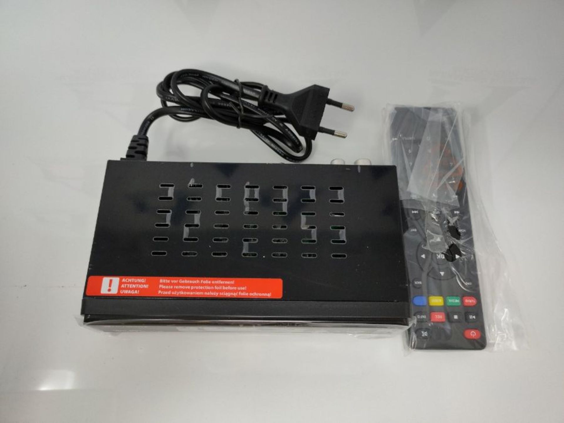 Full UNC2001 HD digitaler Kabel Receiver DVB-C / C2 für alle Kabel-Anbieter mit HDMI - Image 2 of 2