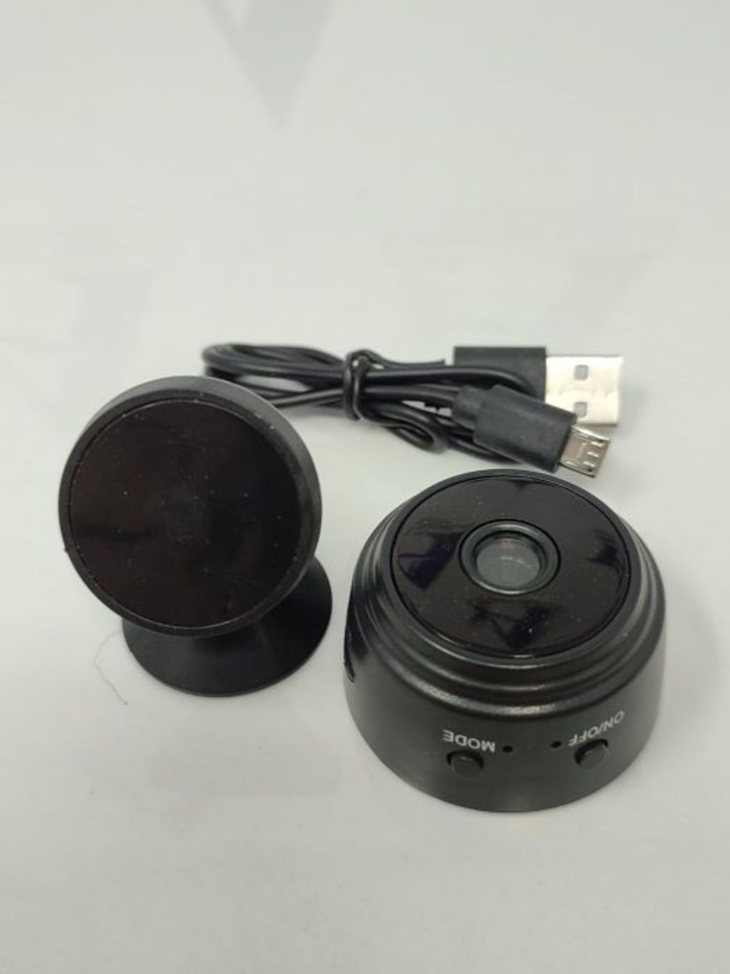 Getue Spy Camera Hidden Camera 1080P Magnetic WiFi Camera,Spy Hidden Camera,WiFi Reshl - Image 3 of 3