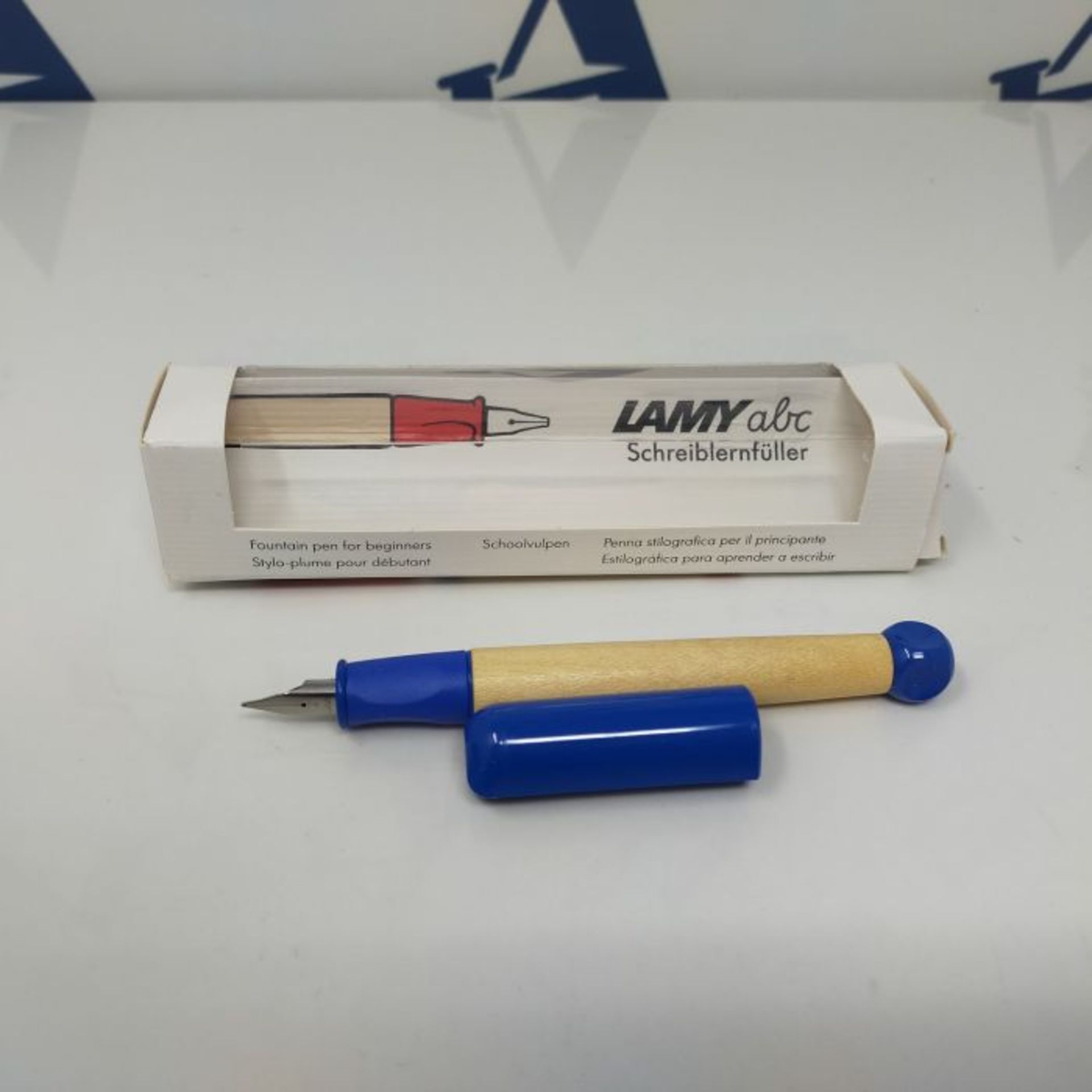 Lamy ABC Beginner Nib Fountain Pen - Blue - Image 2 of 2