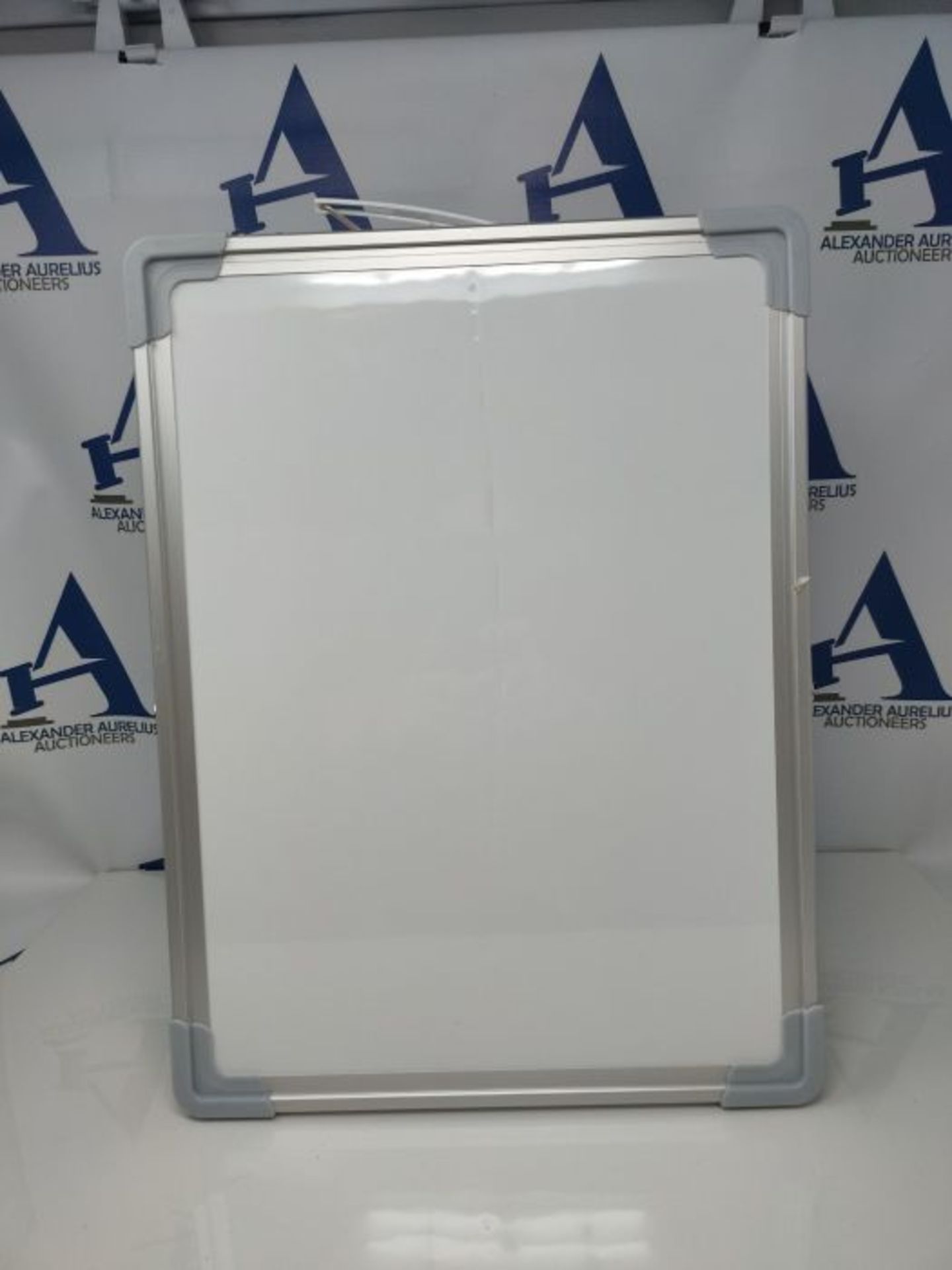 Small Dry Erase White Board for Desk, ARCOBIS 40X30 cm Portable Magnetic Whiteboard wi - Image 2 of 3