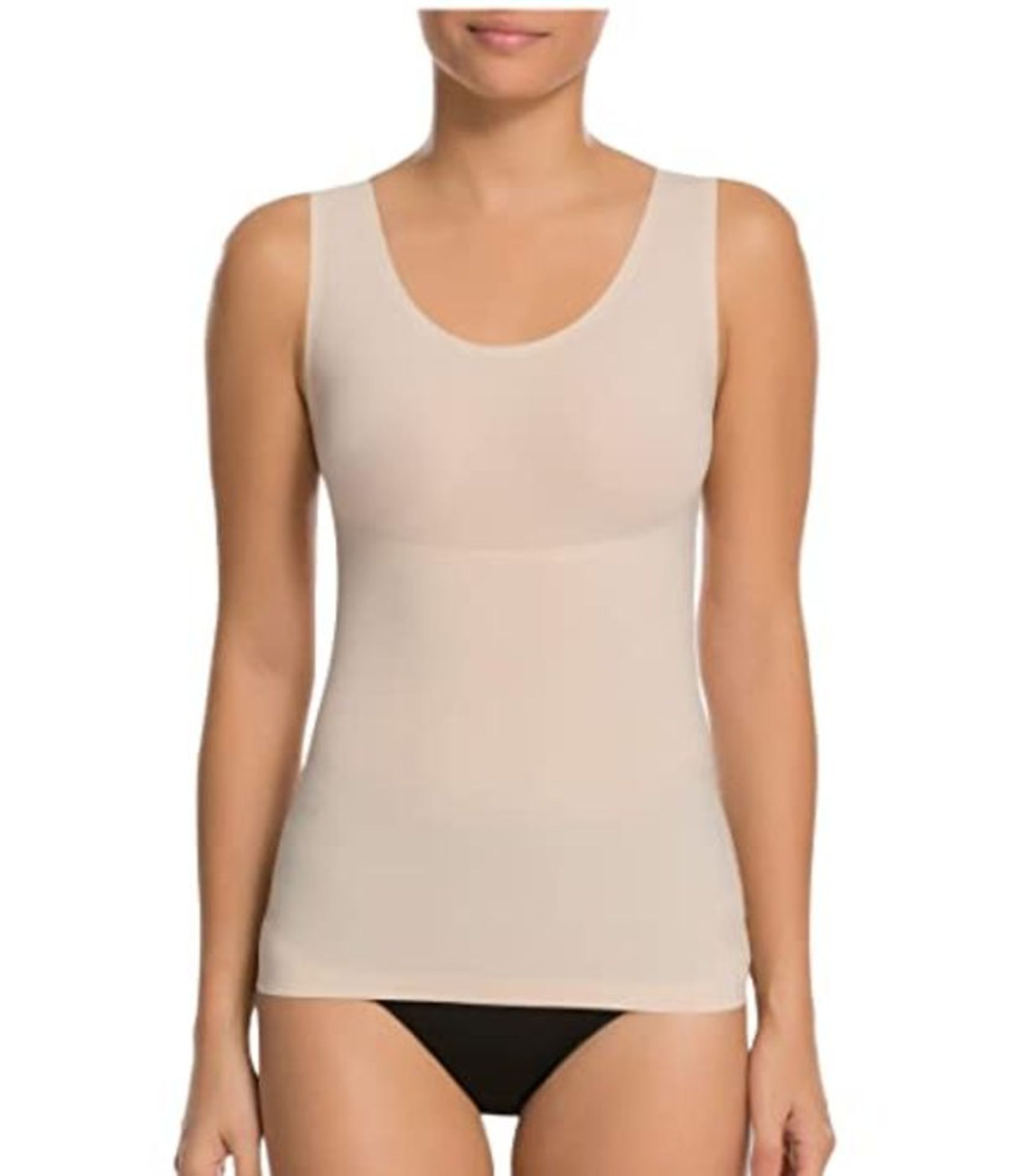 RRP £64.00 Spanx Damen Thinstincts Tank Formendes Top, Beige (Soft Nude 0), 38 (Herstellergröße