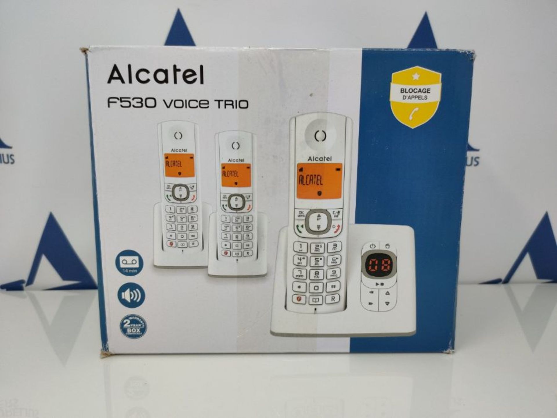 RRP £73.00 Alcatel F530 Voice TRIO Candy-Bar - Image 2 of 3