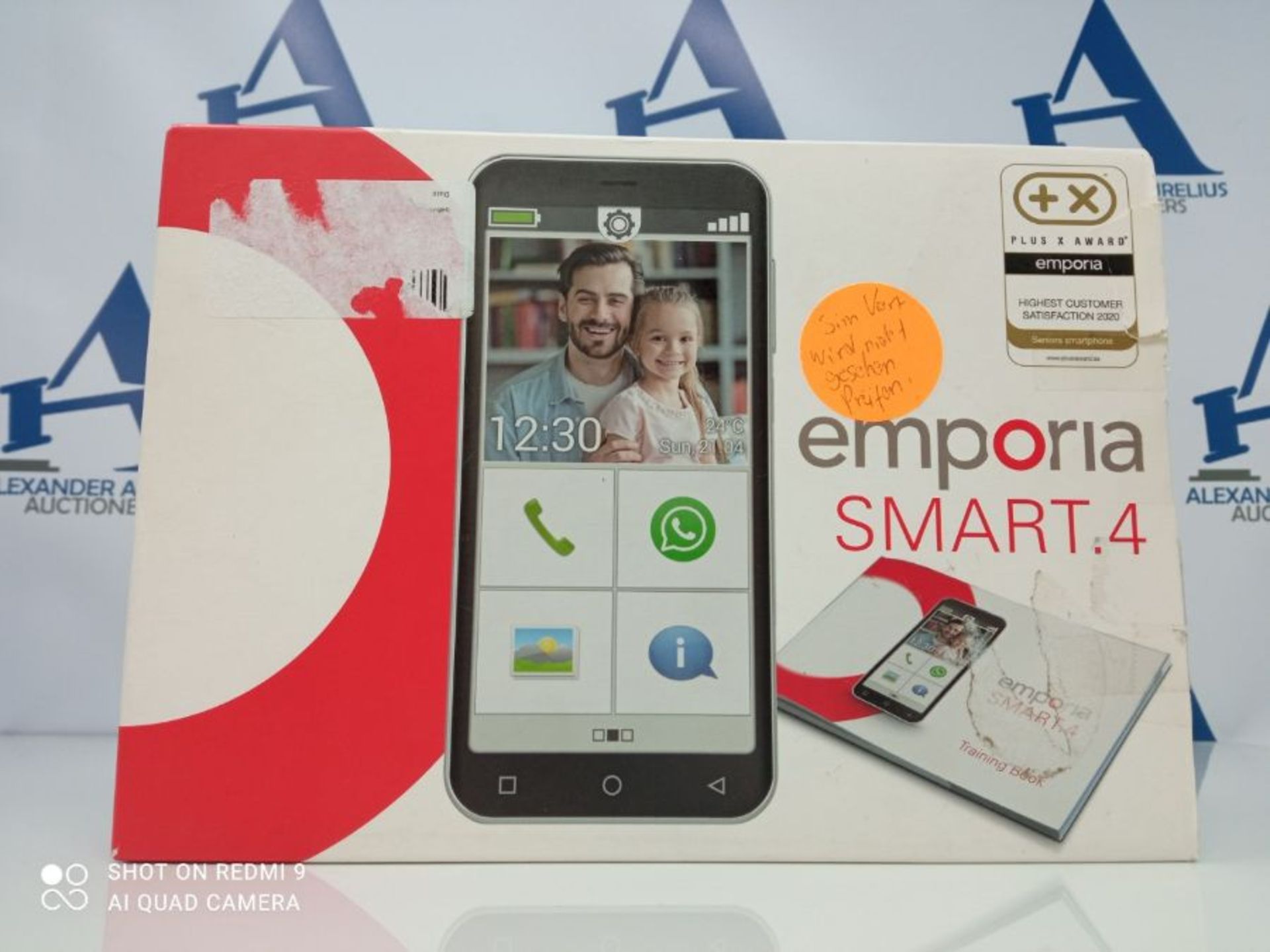 RRP £124.00 Emporia SMART 4 - Ce smartphone est juste juste pour ceux qui le veulent utiles, compa