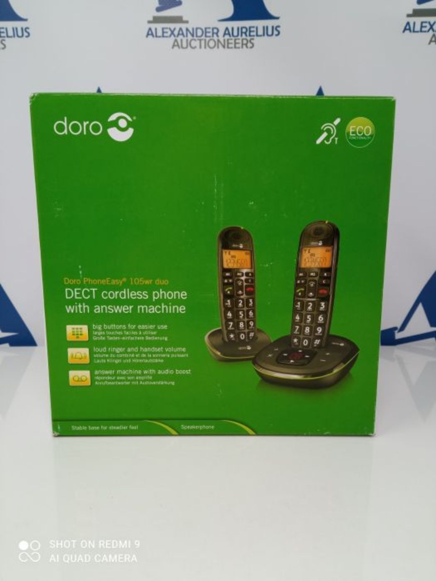 RRP £56.00 WAVE - Doro PhoneEasy 105wr Duo bk - Image 2 of 3
